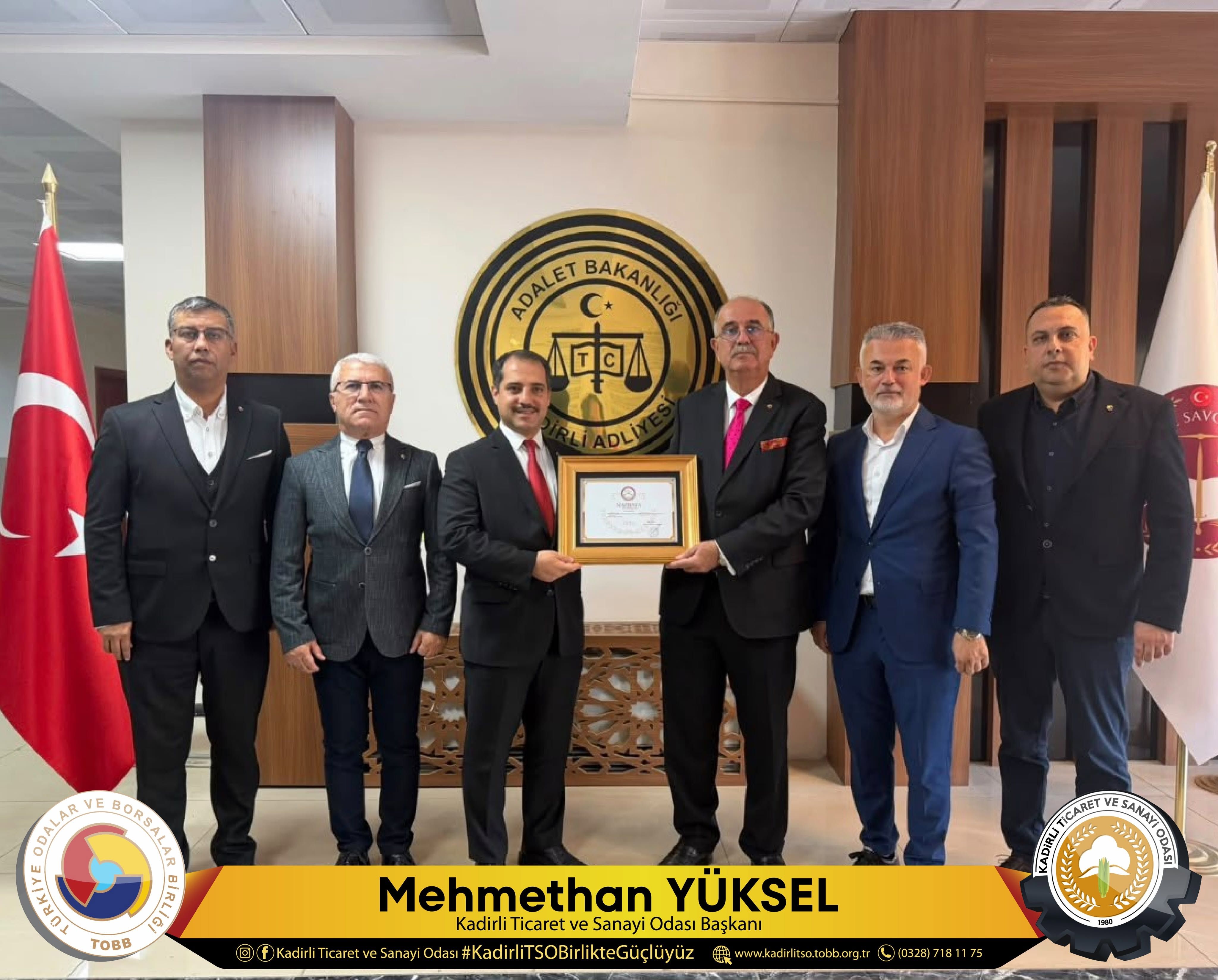 Kadirli Tso Başkanı Mehmethan Yüksel Mazbatasını Aldı2