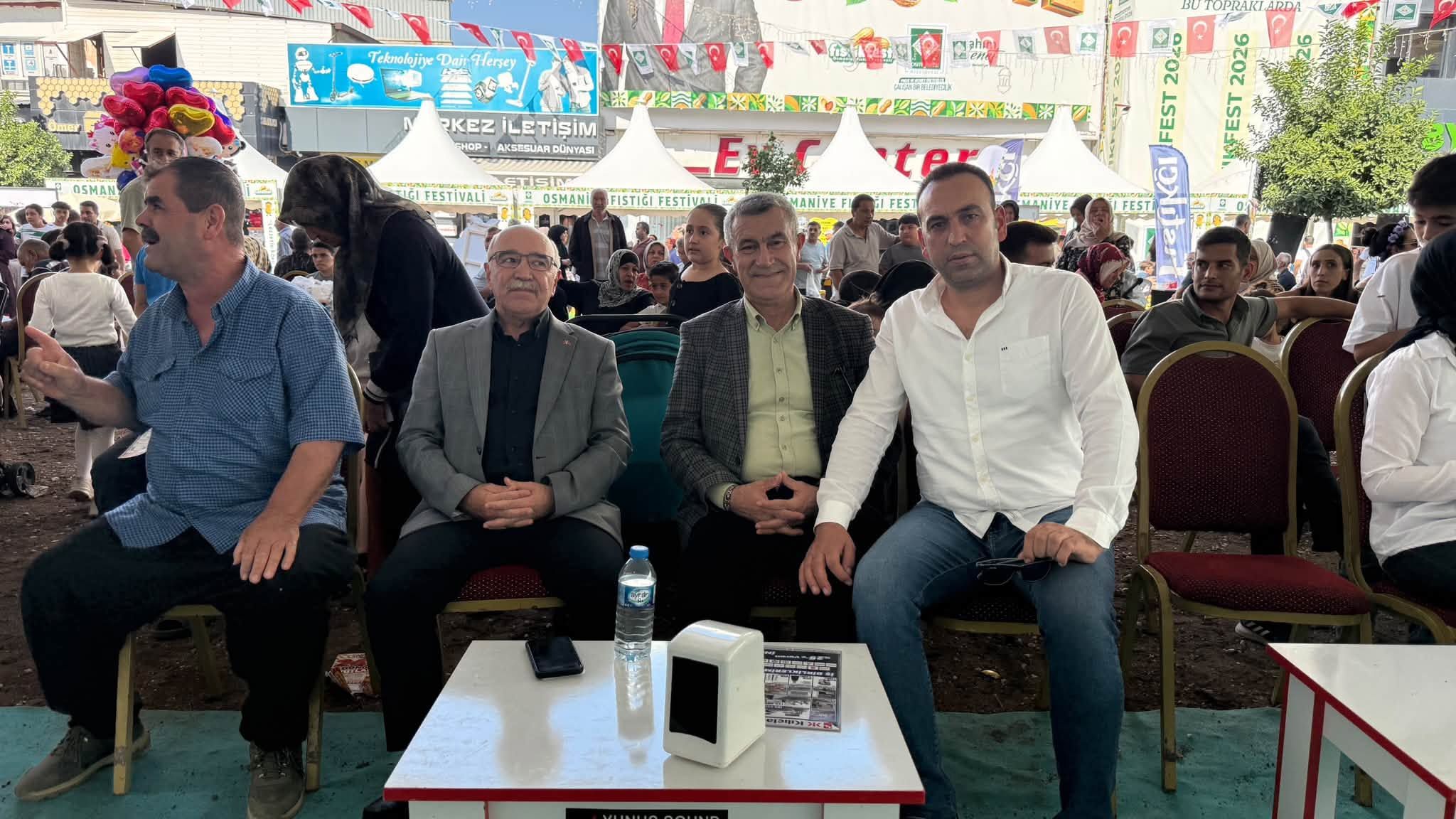Mhp Osmaniye İl Başkanı Çomu Fıstıkfest'in 2. Gününde2