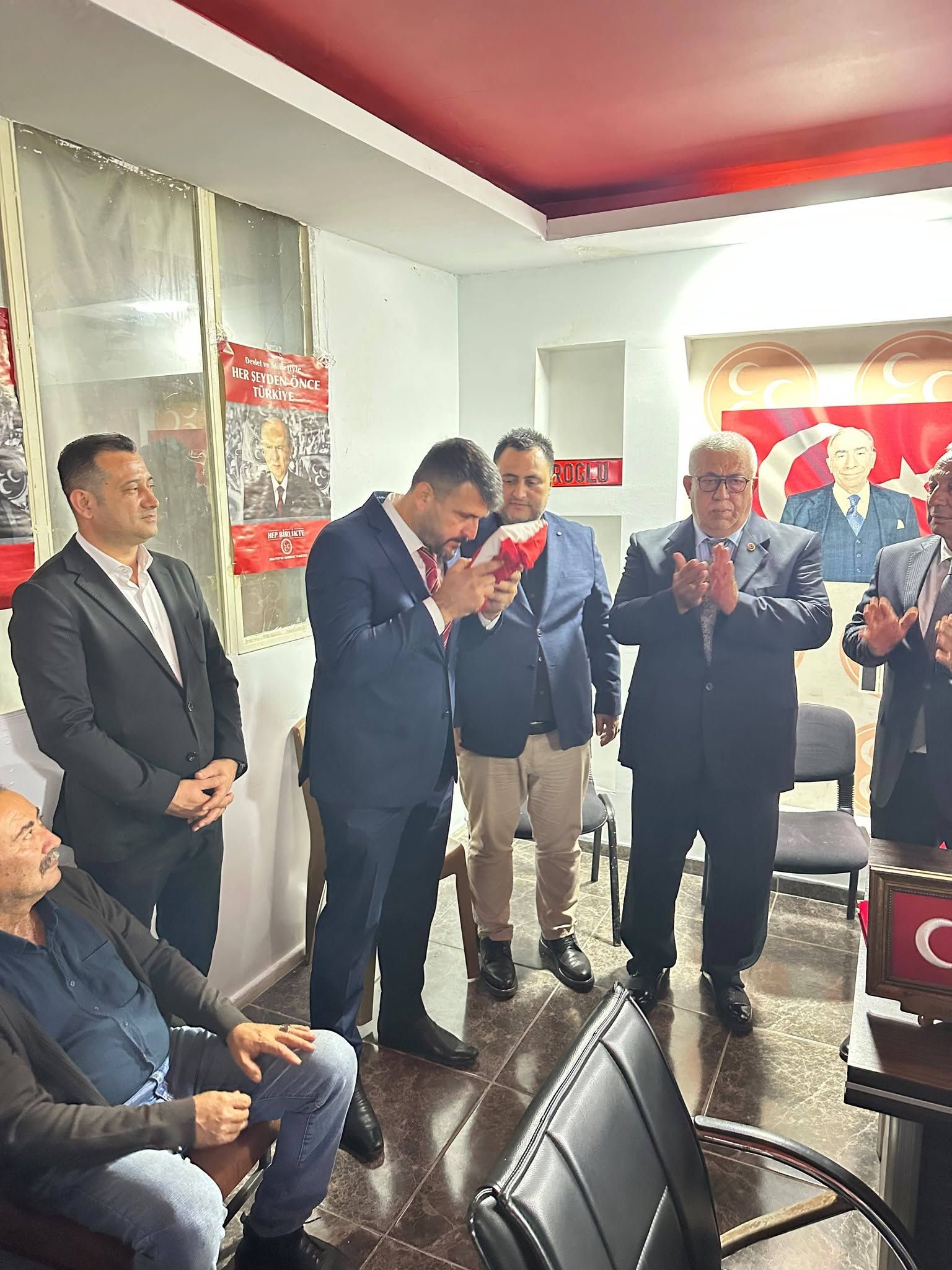 Mhp Türkmen Belde Başkanlığına Musa Loş Atandı (4)