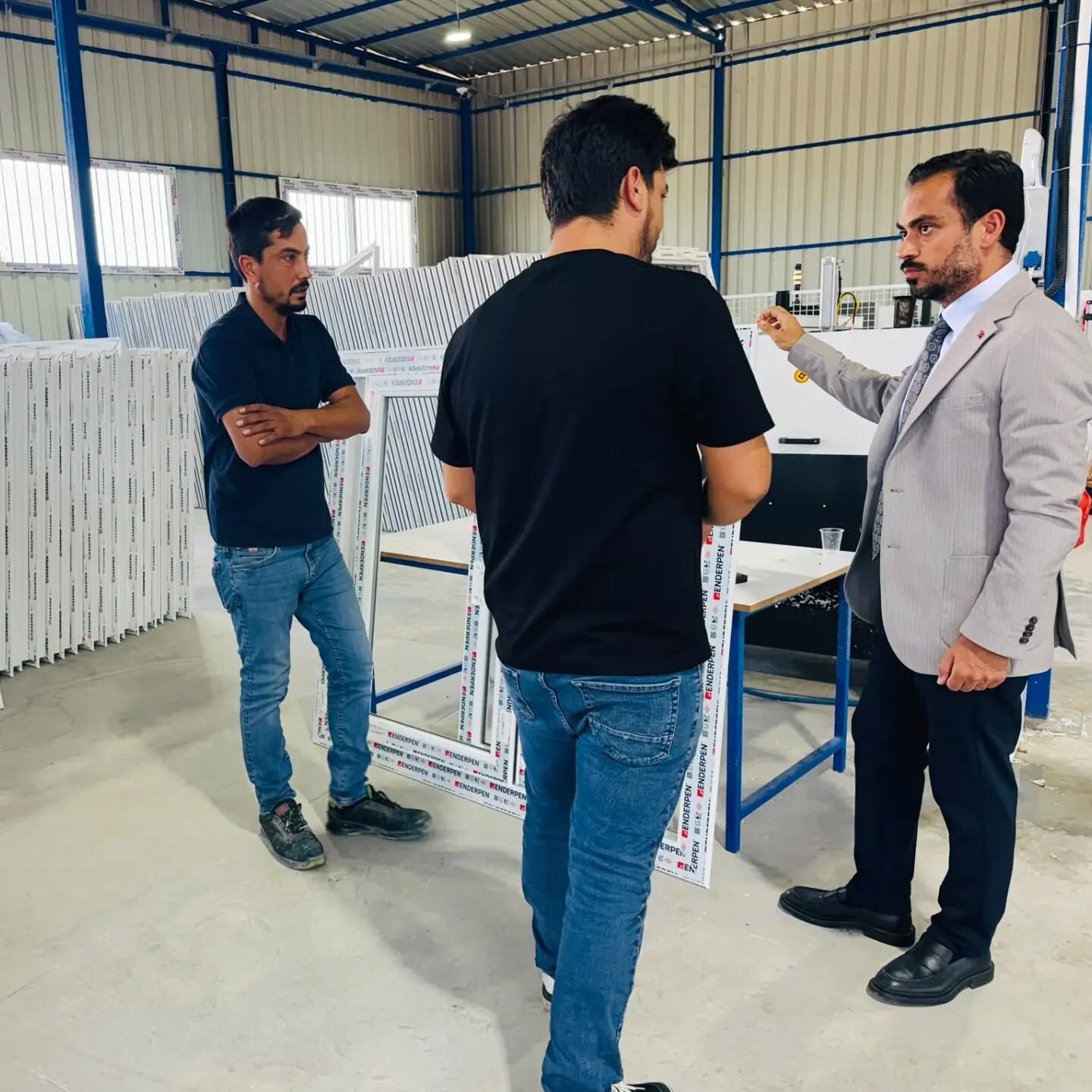 Müsi̇ad Osmaniye’den Pvc Ve Alüminyum İşletmesine Ziyaret1