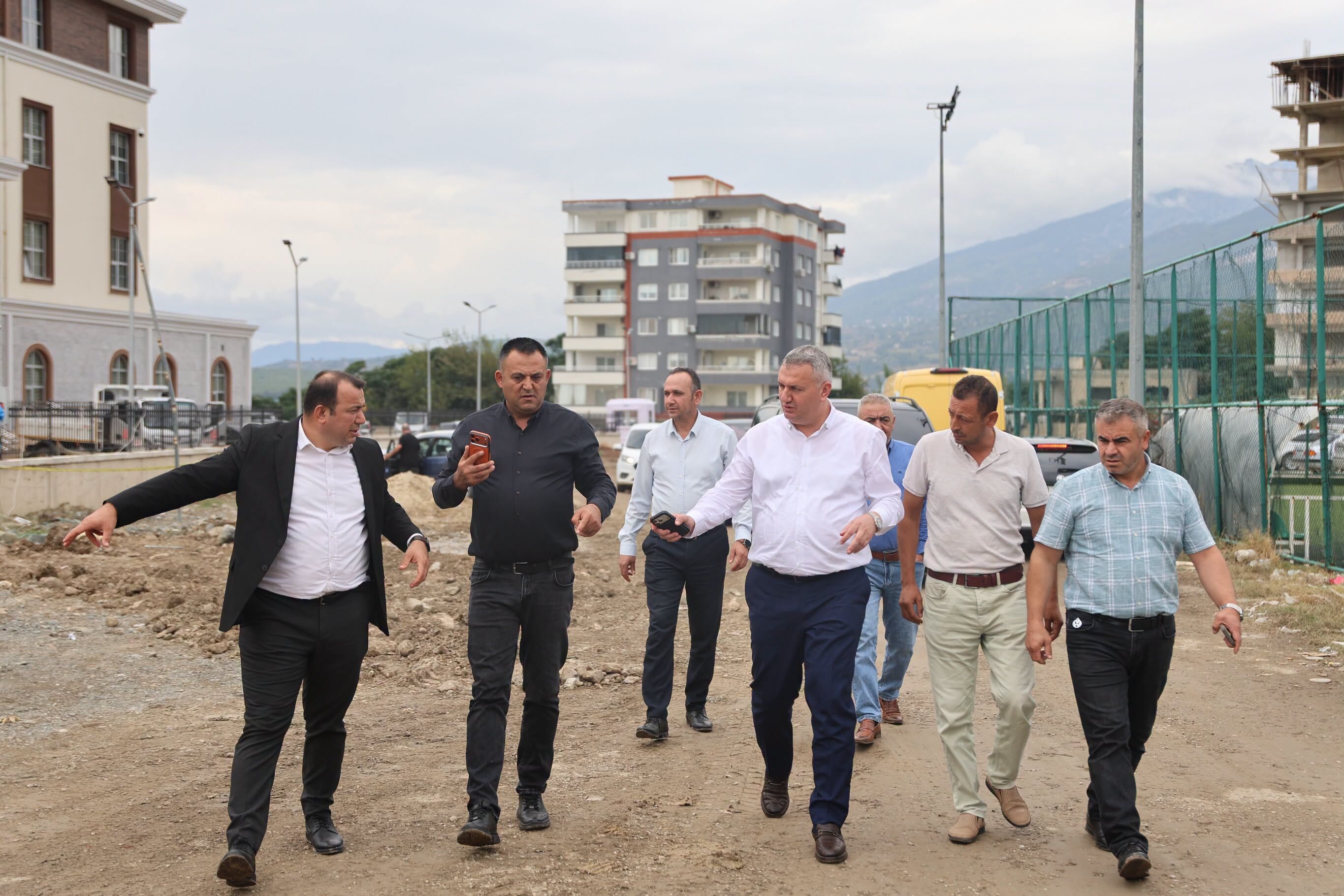 Mustafa İba Yeni Adliye Yolundaki Çalışmaları İnceledi5
