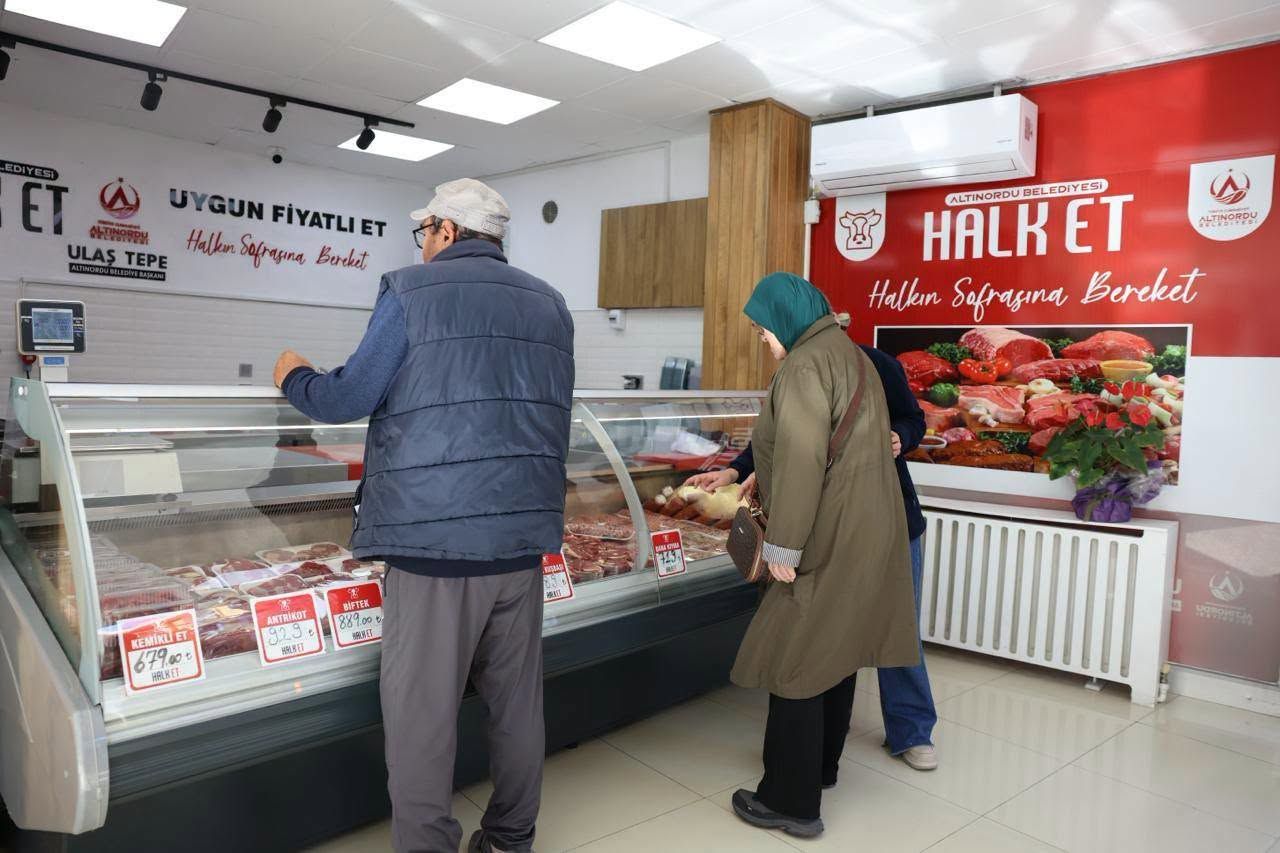 Ordu Altınordu’da Halk Et 130 Ton Et Sattı