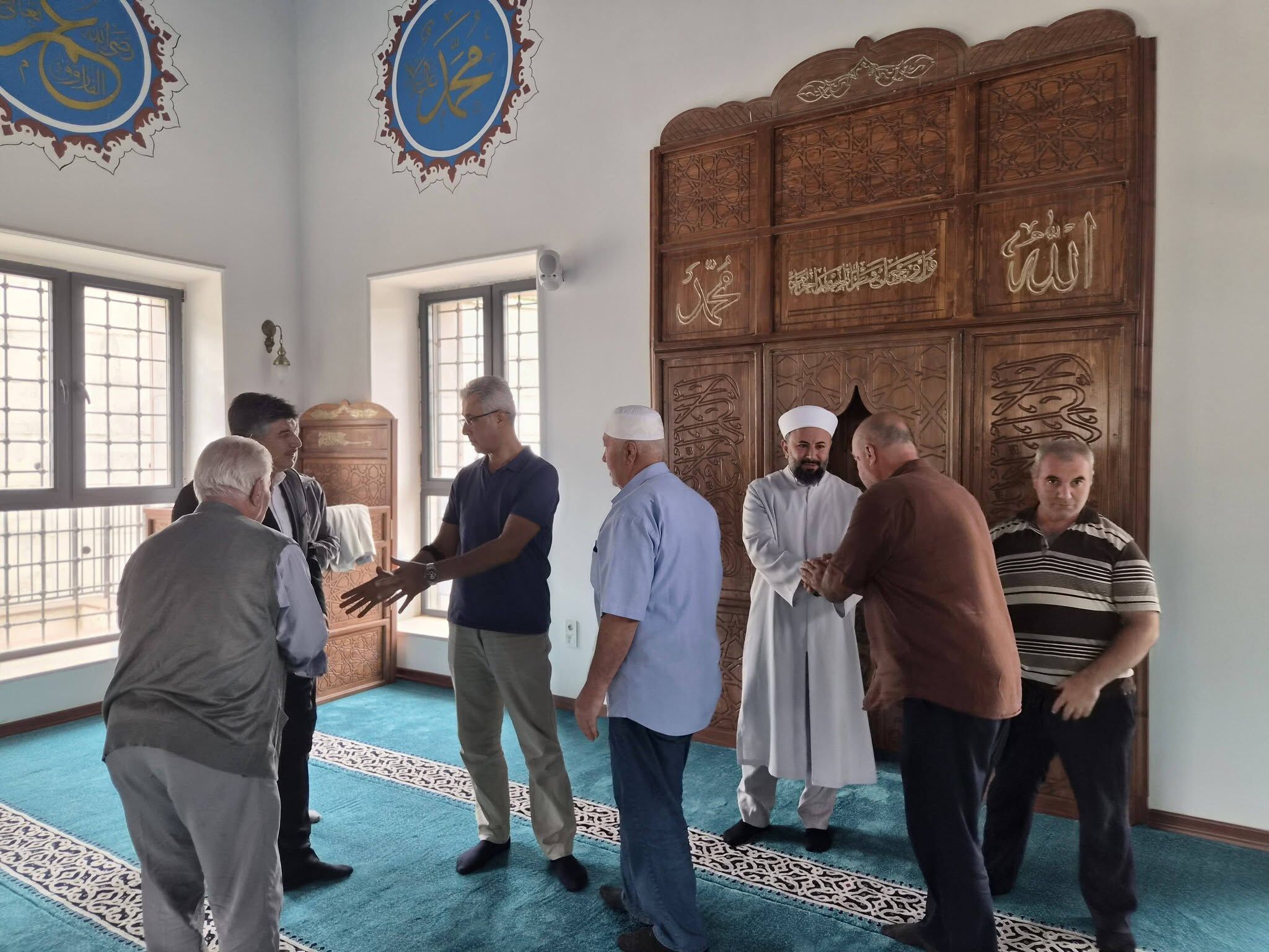 Osmaniye Bahçe’de Yeni Camide İlk Cuma Heyecanı (1)