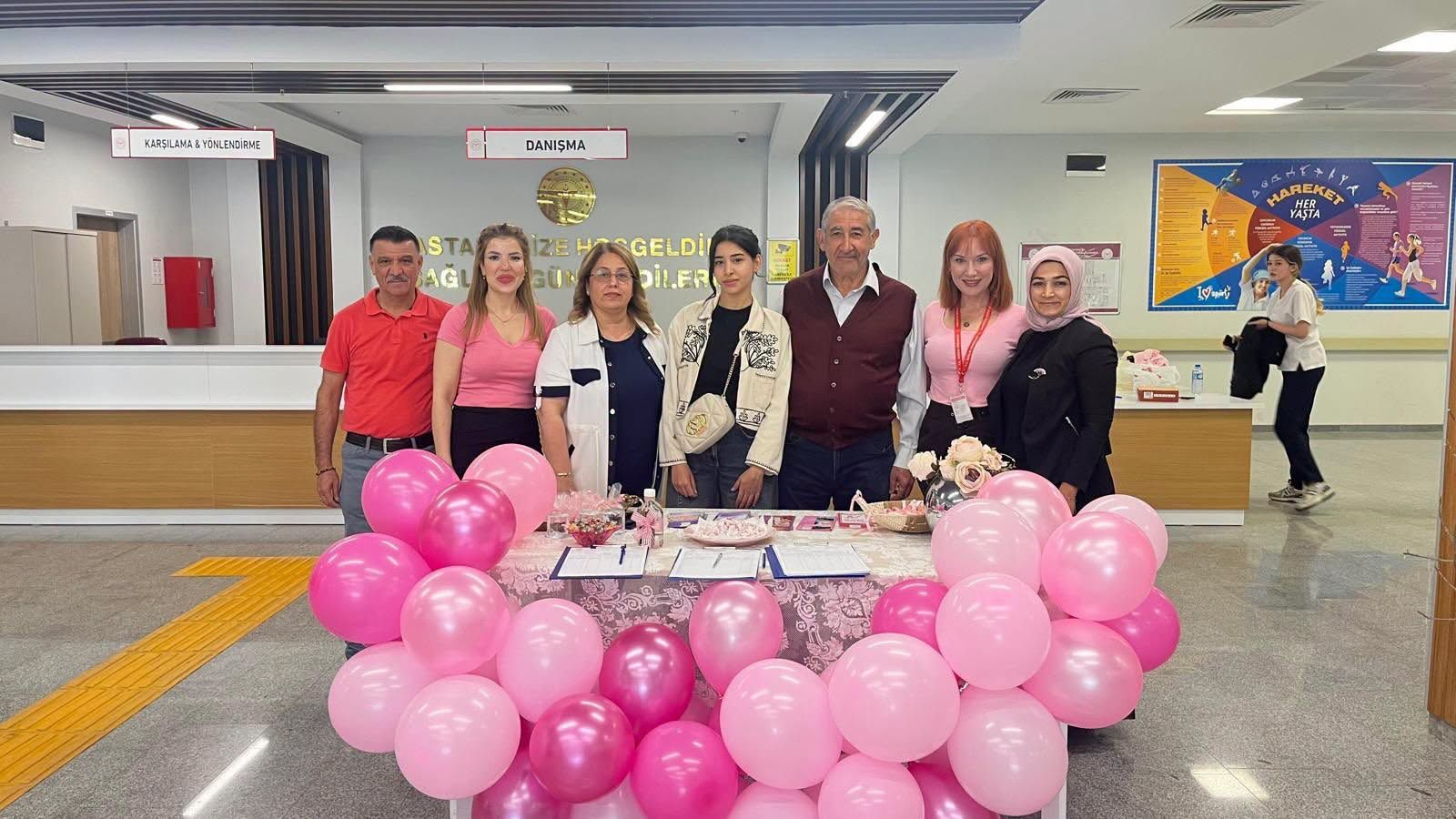 Osmaniye Eah’de Meme Kanserine Pembe Farkındalık
