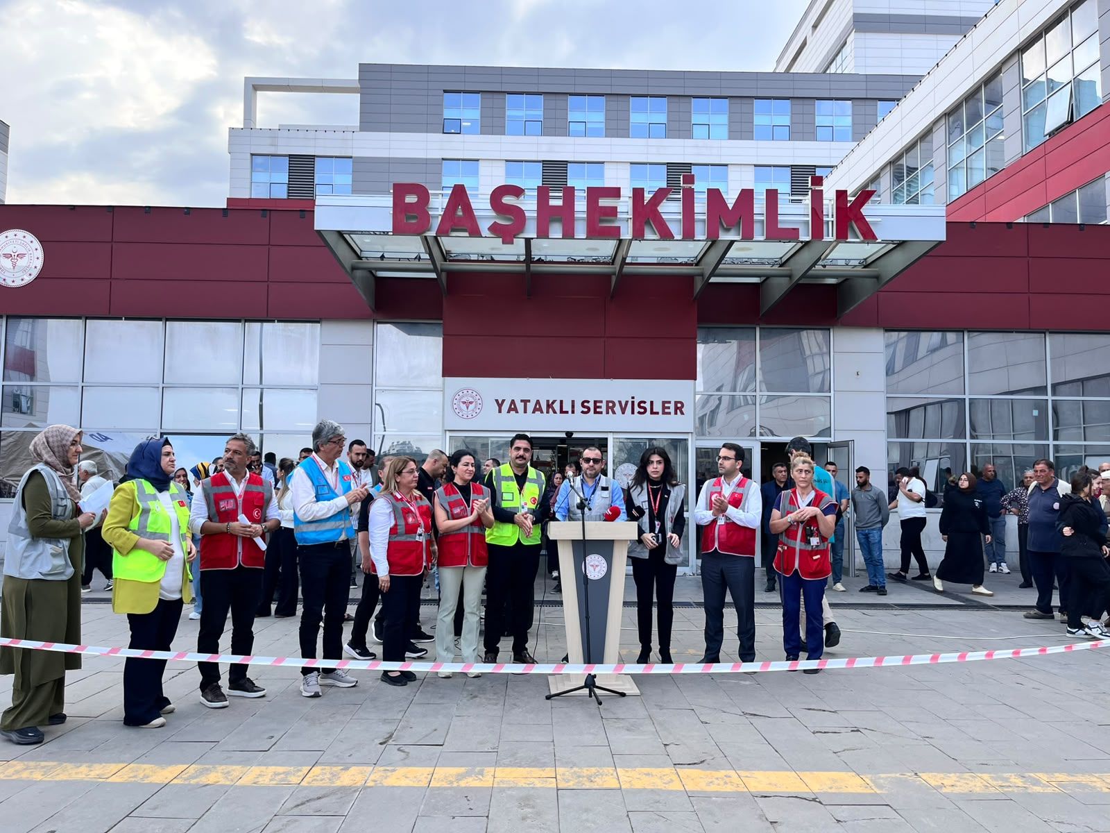 Osmaniye Eğitim Ve Araştırma Hastanesi'nde Büyük Tatbikat (1)