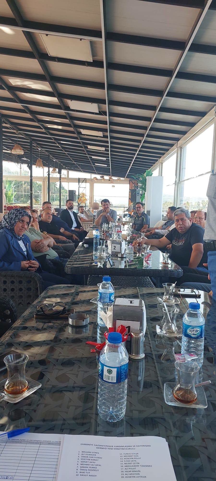 Osmaniye Gaziantepliler Derneği İlk Toplantısını Yaptı5