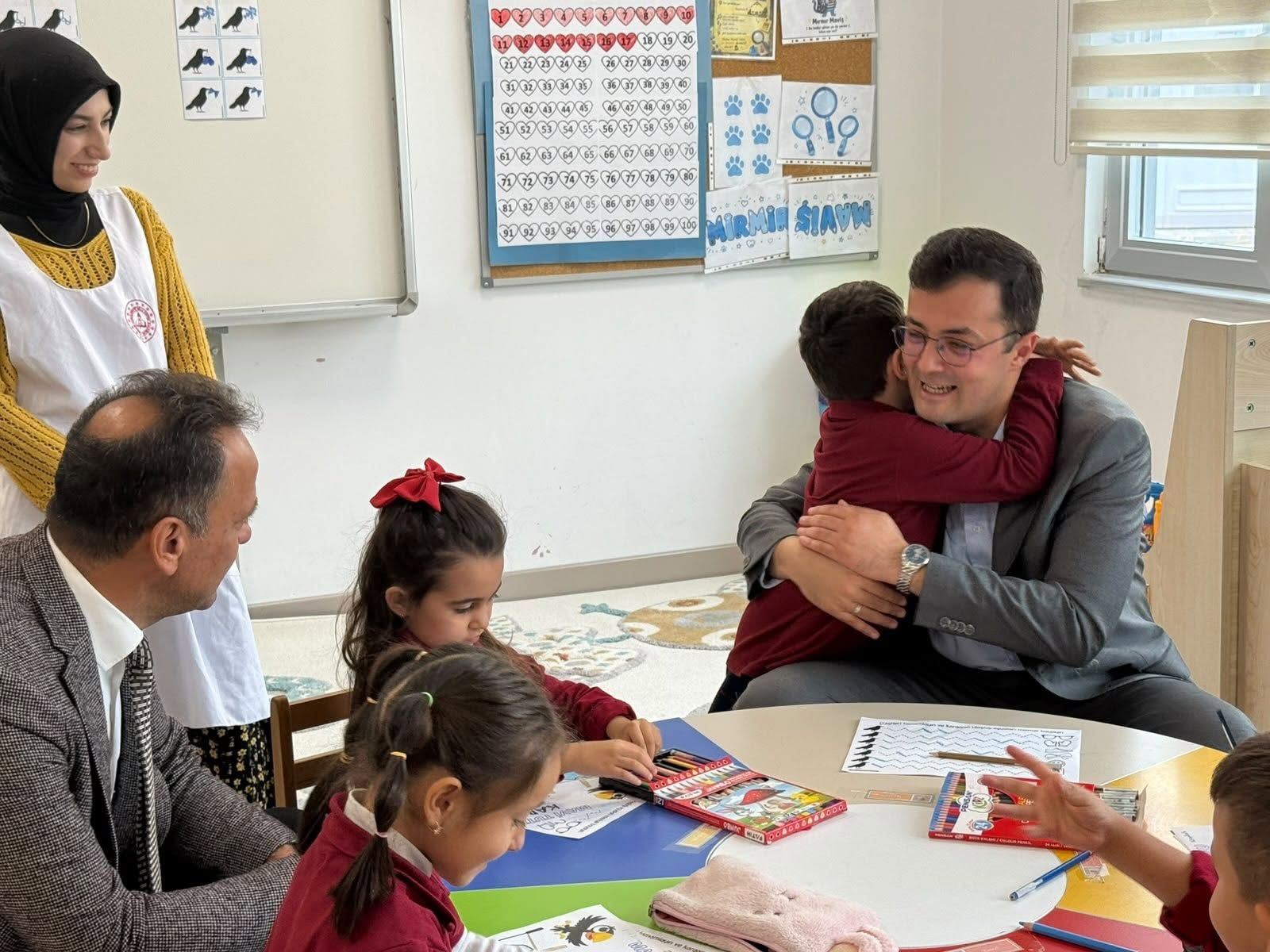 Osmaniye Hasanbeyli'de Kaymakam Yelli'den Okul Ziyareti4