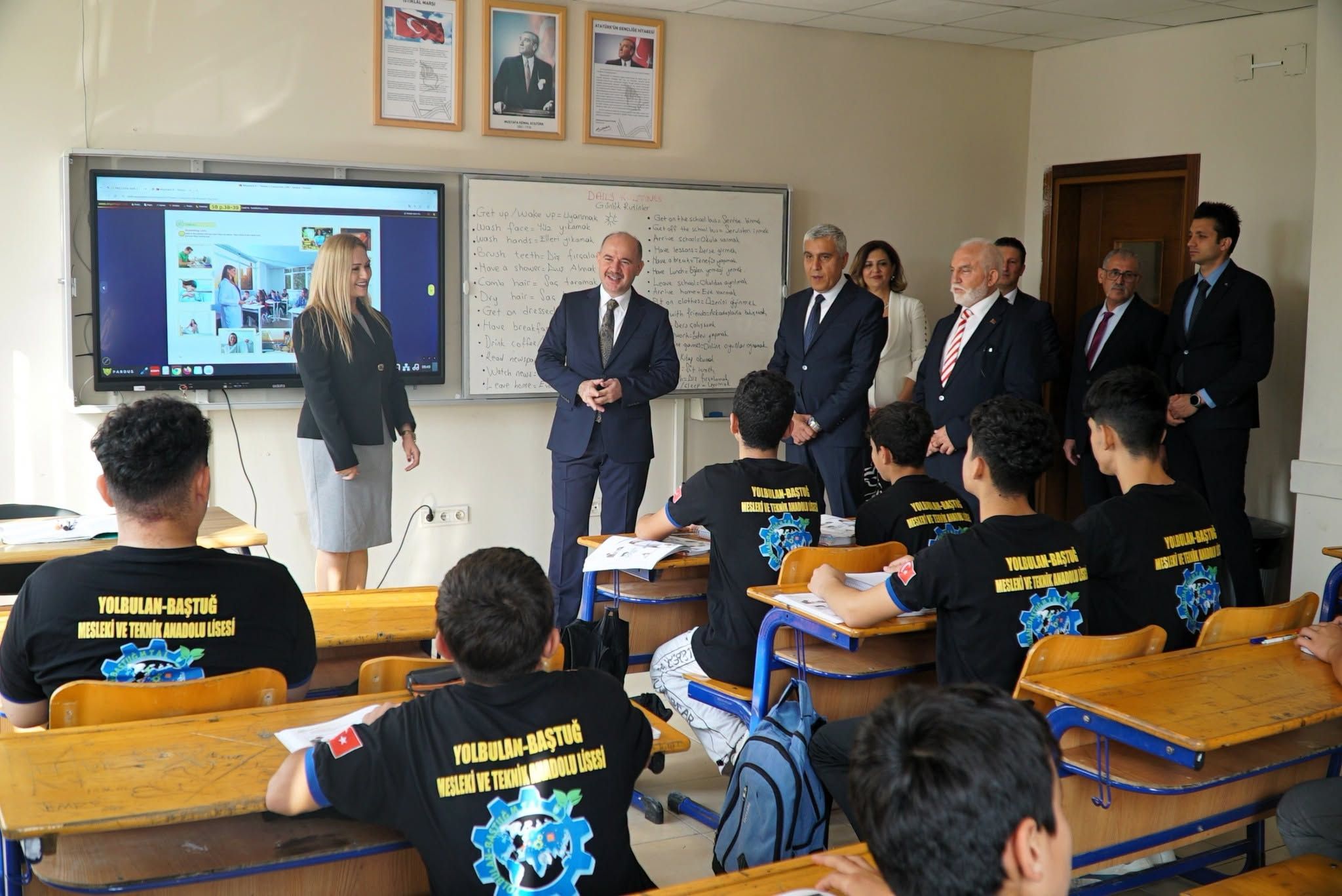 Osmaniye Valisi Serdengeçti'den Meslek Lisesine Ziyaret2
