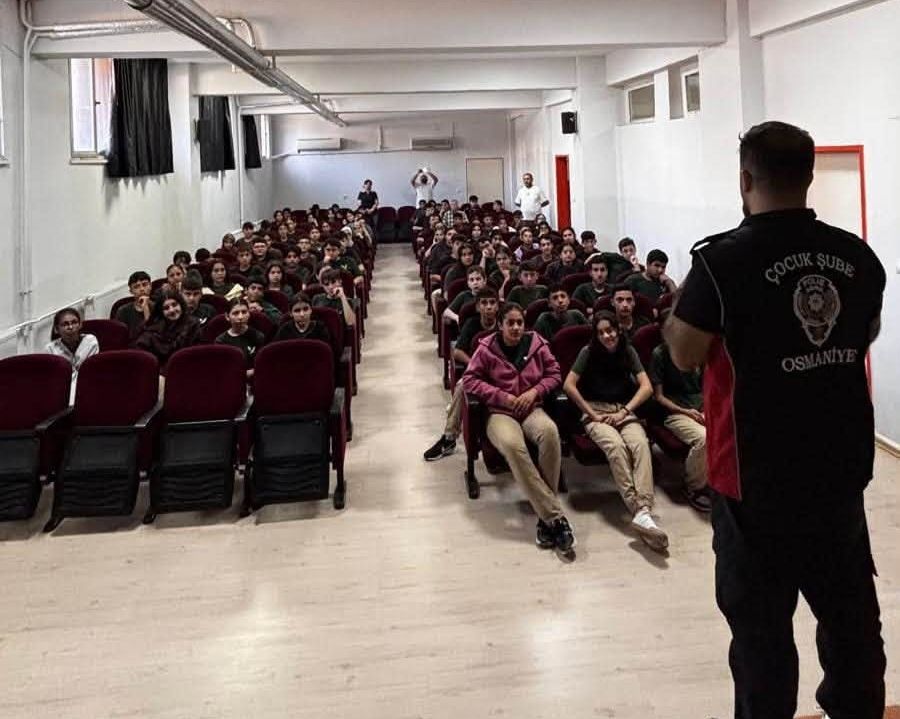 Osmaniye’de 4 Okulda Güvenlik Semineri Düzenlendi1