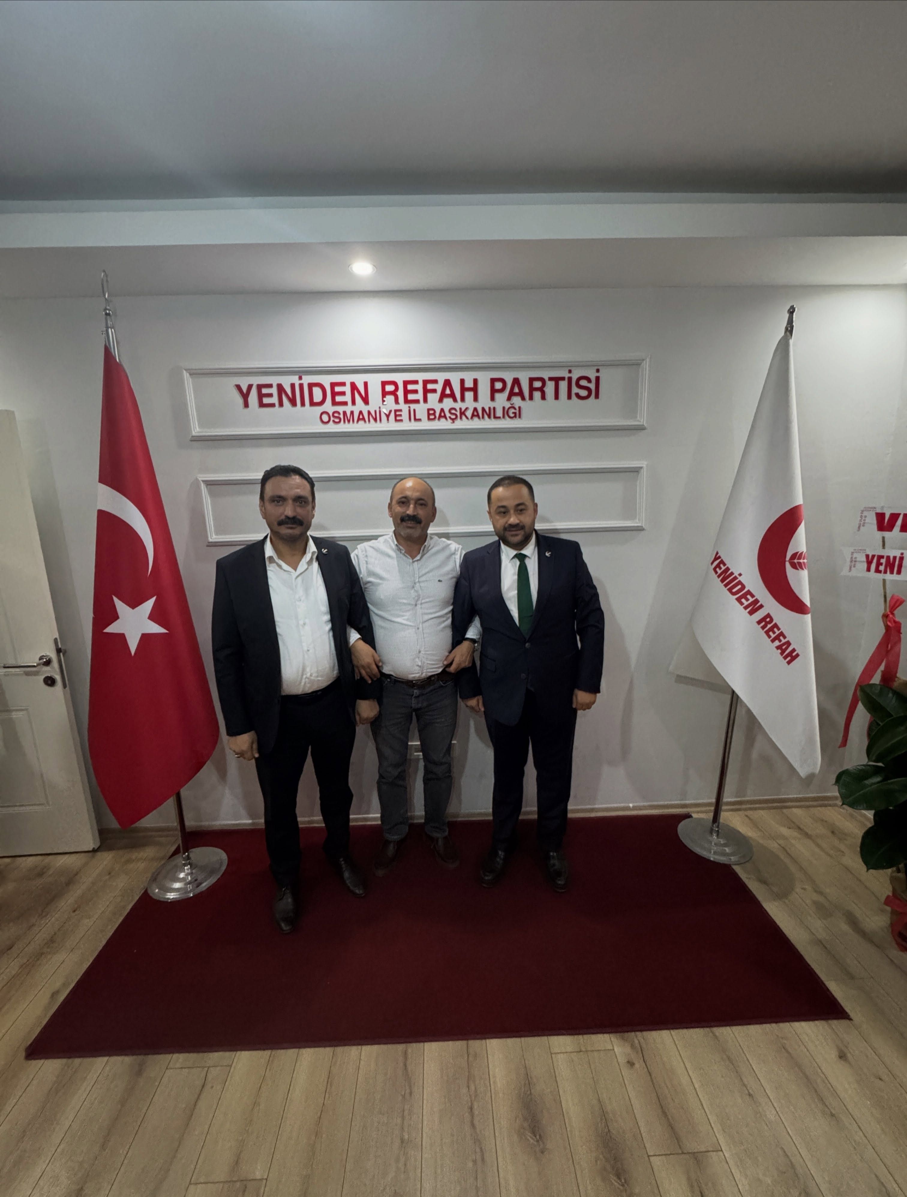 Osmaniye'de Adem Demir Yeniden Refah Partisi'ne Döndü3