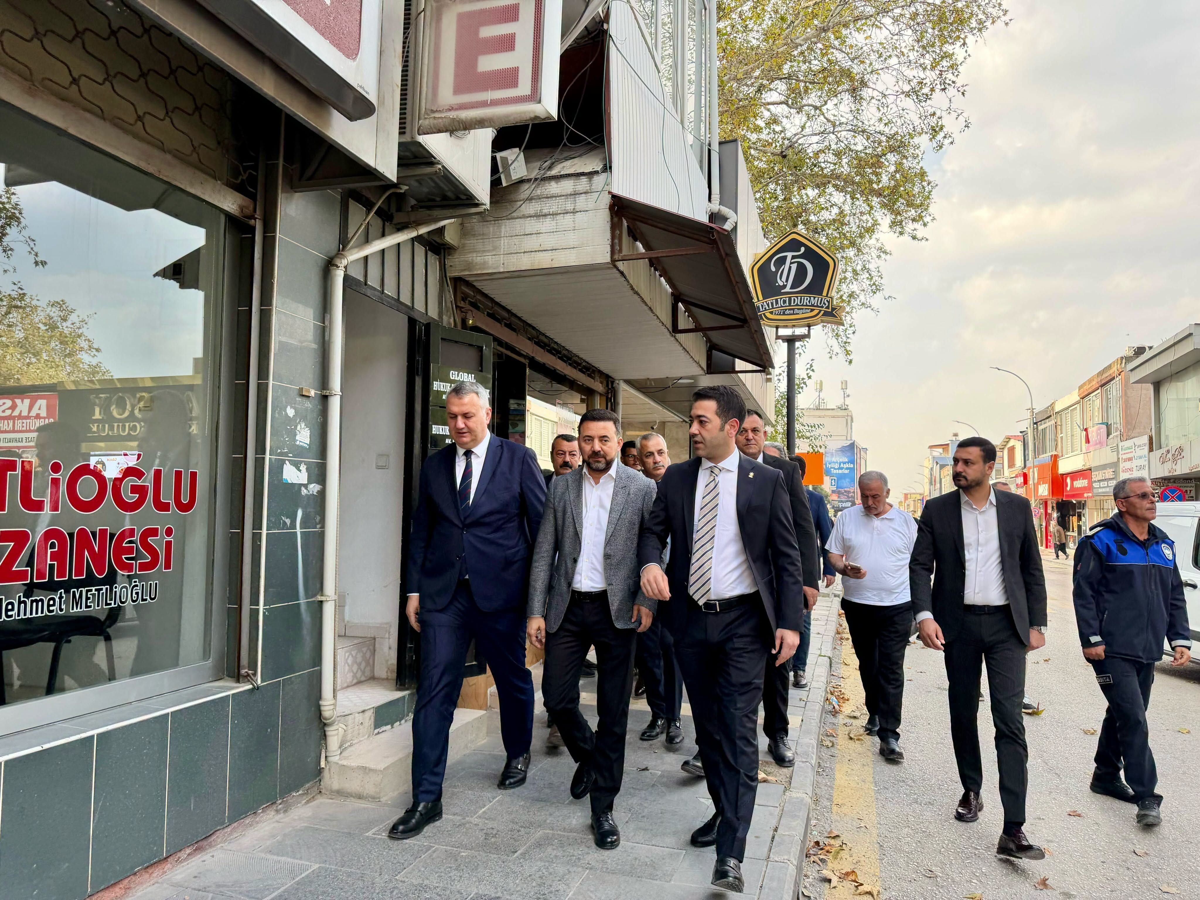 Osmaniye’de Ak Parti Heyetinden Düziçi Esnafına Ziyaret1