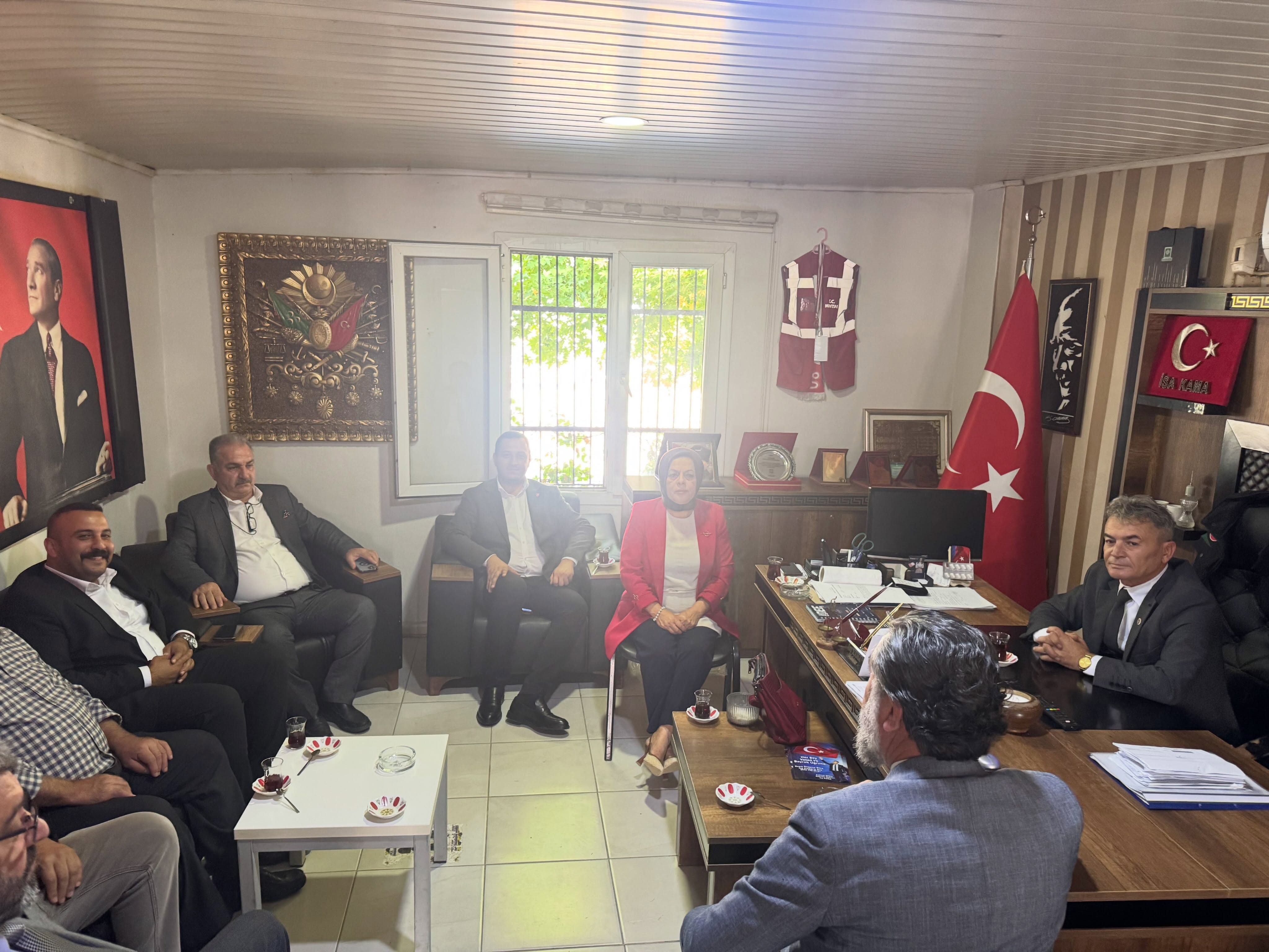 Osmaniye’de Ak Parti’den Muhtar İsa Kama’ya Ziyaret2