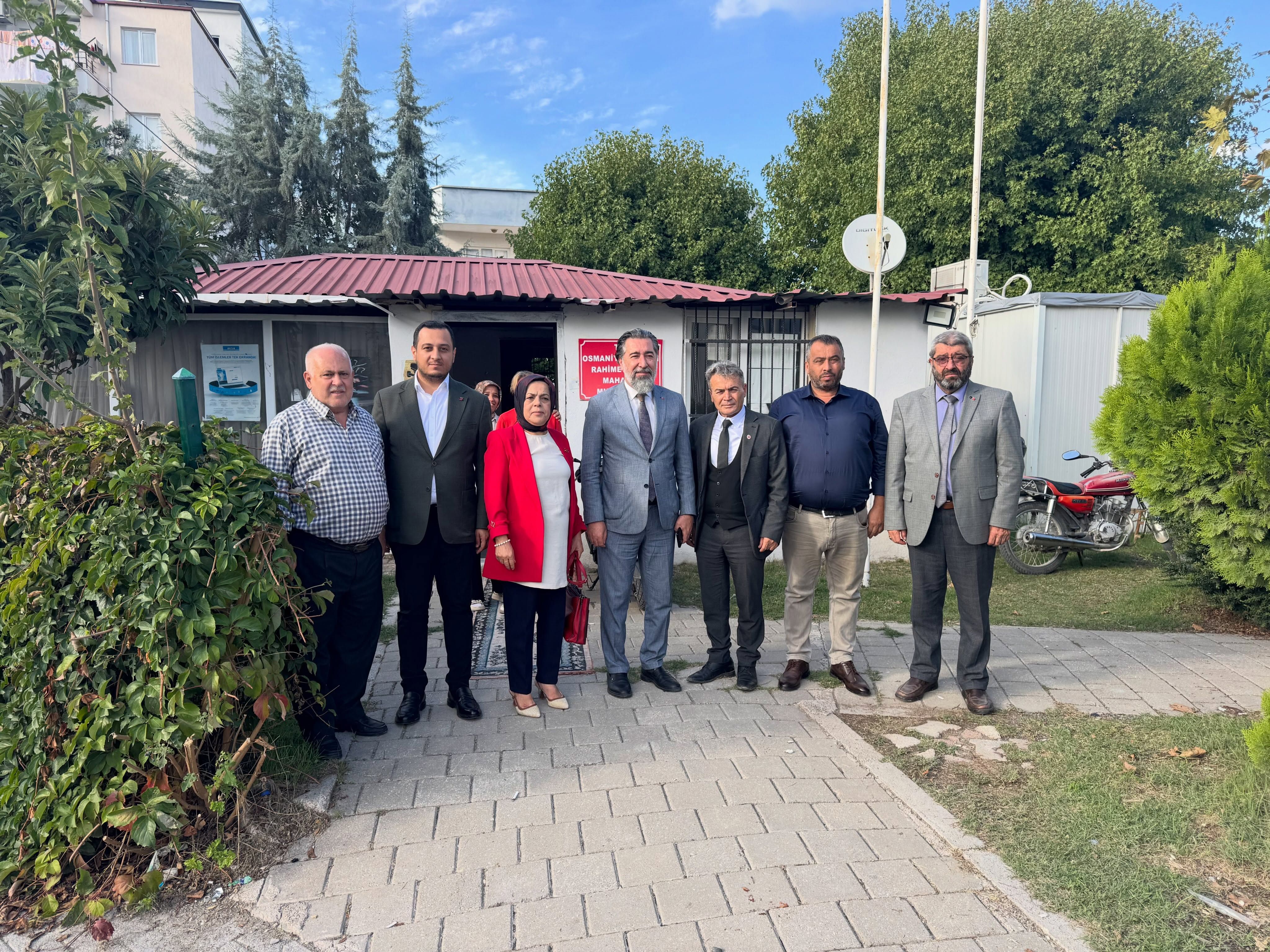 Osmaniye’de Ak Parti’den Muhtar İsa Kama’ya Ziyaret3