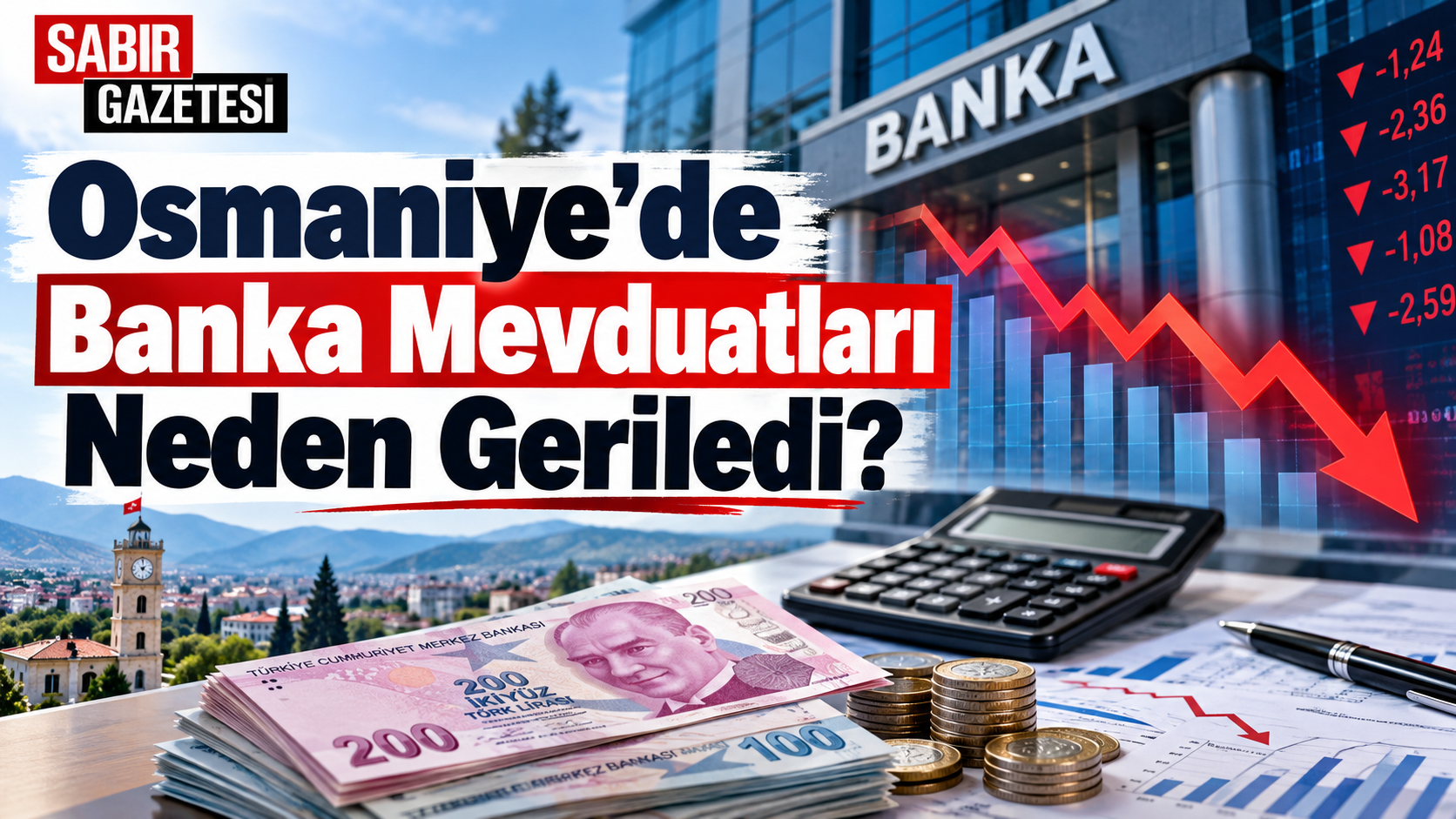 Osmaniye'de Banka Mevduatları Neden Geriledi?