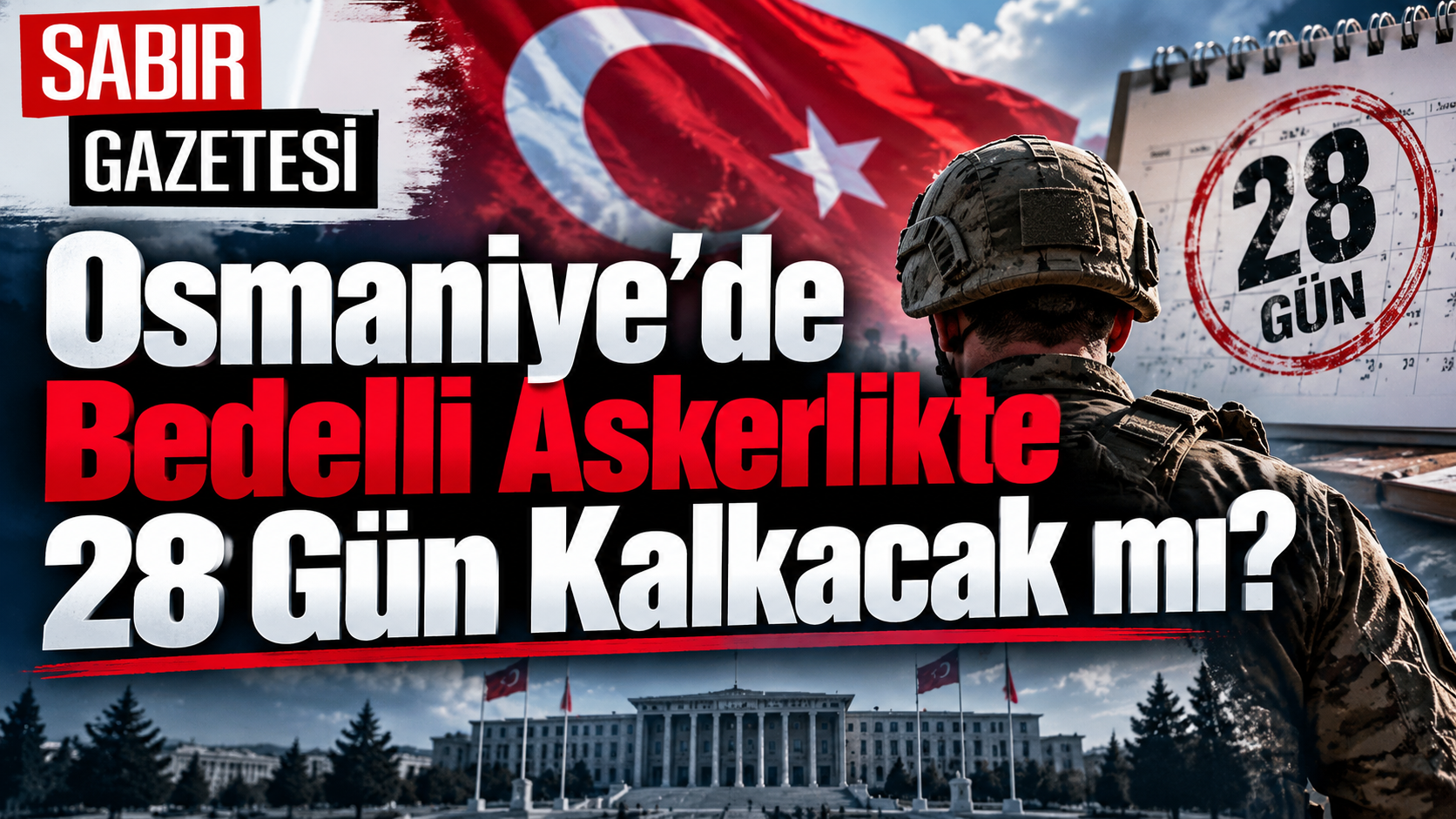 Osmaniye'de Bedelli Askerlikte 28 Gün Kalkacak mı?