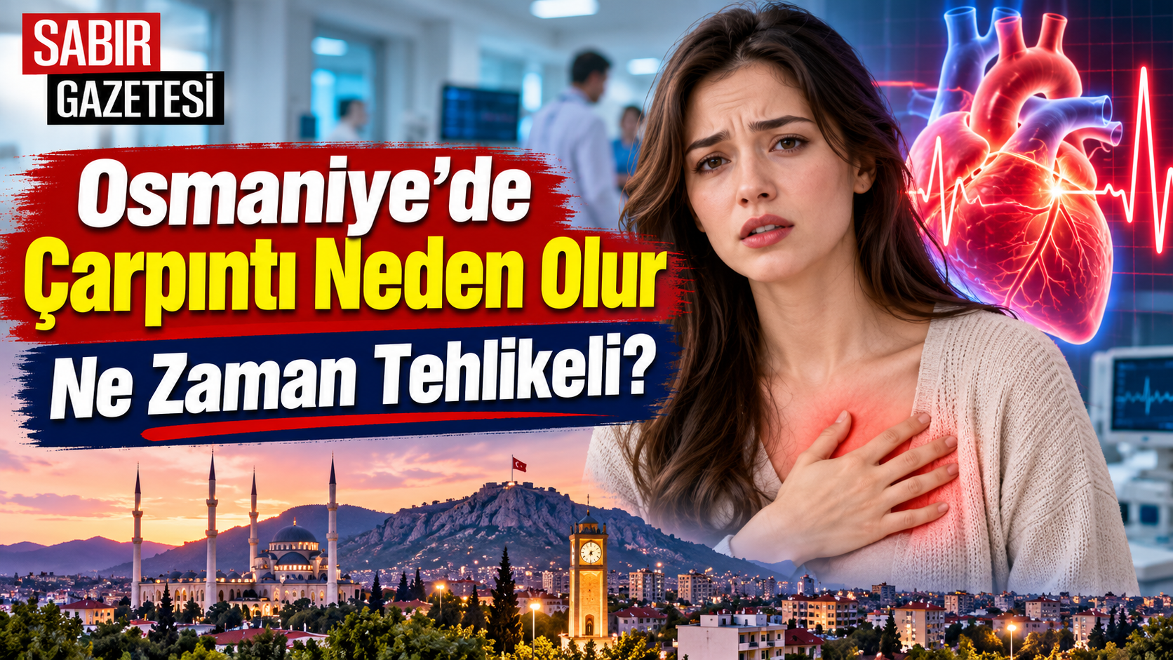 Osmaniye’de Çarpıntı Neden Olur Ne Zaman Tehlikeli?
