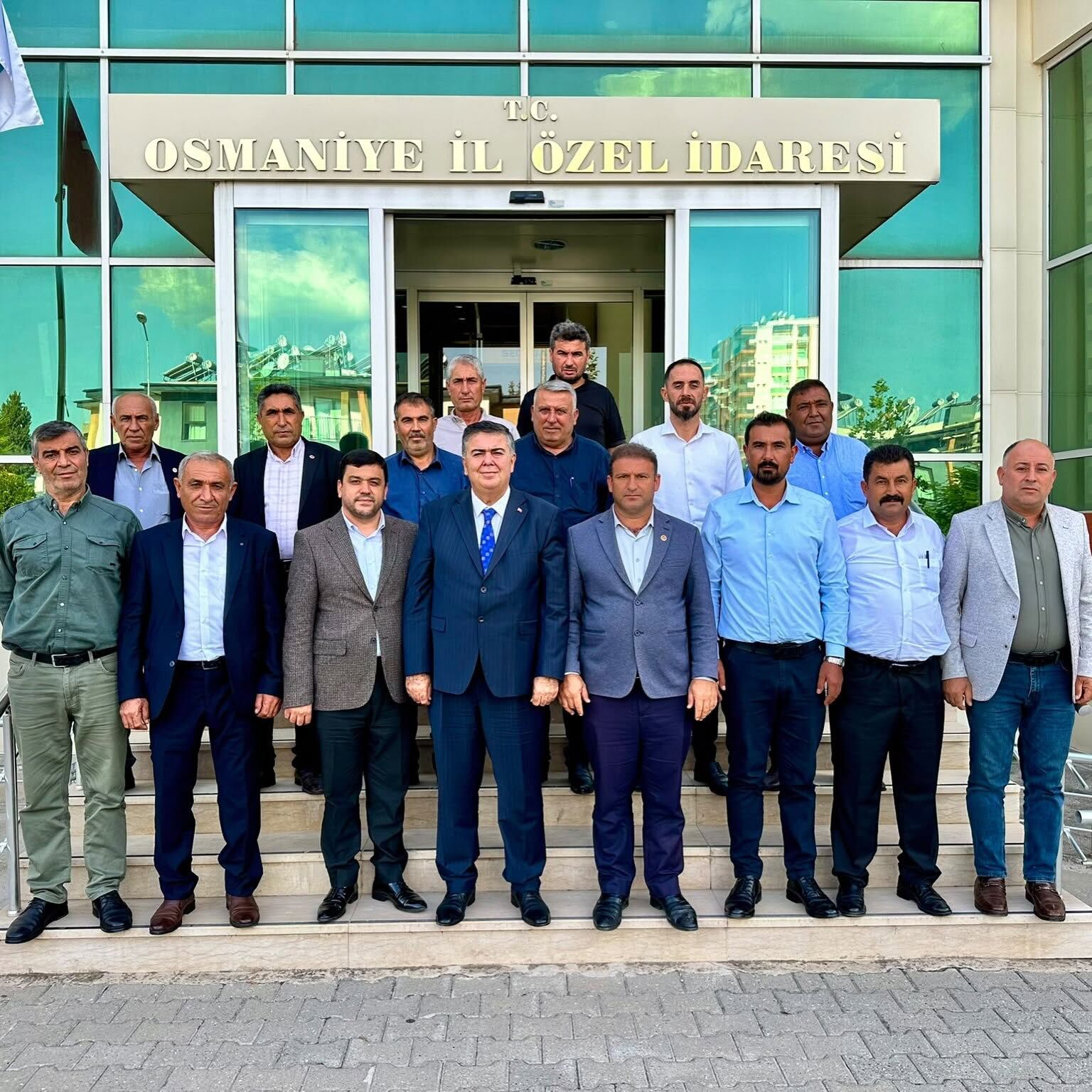 Osmaniye’de Düziçili Muhtarlardan Ahmet Cavit’e Ziyaret2