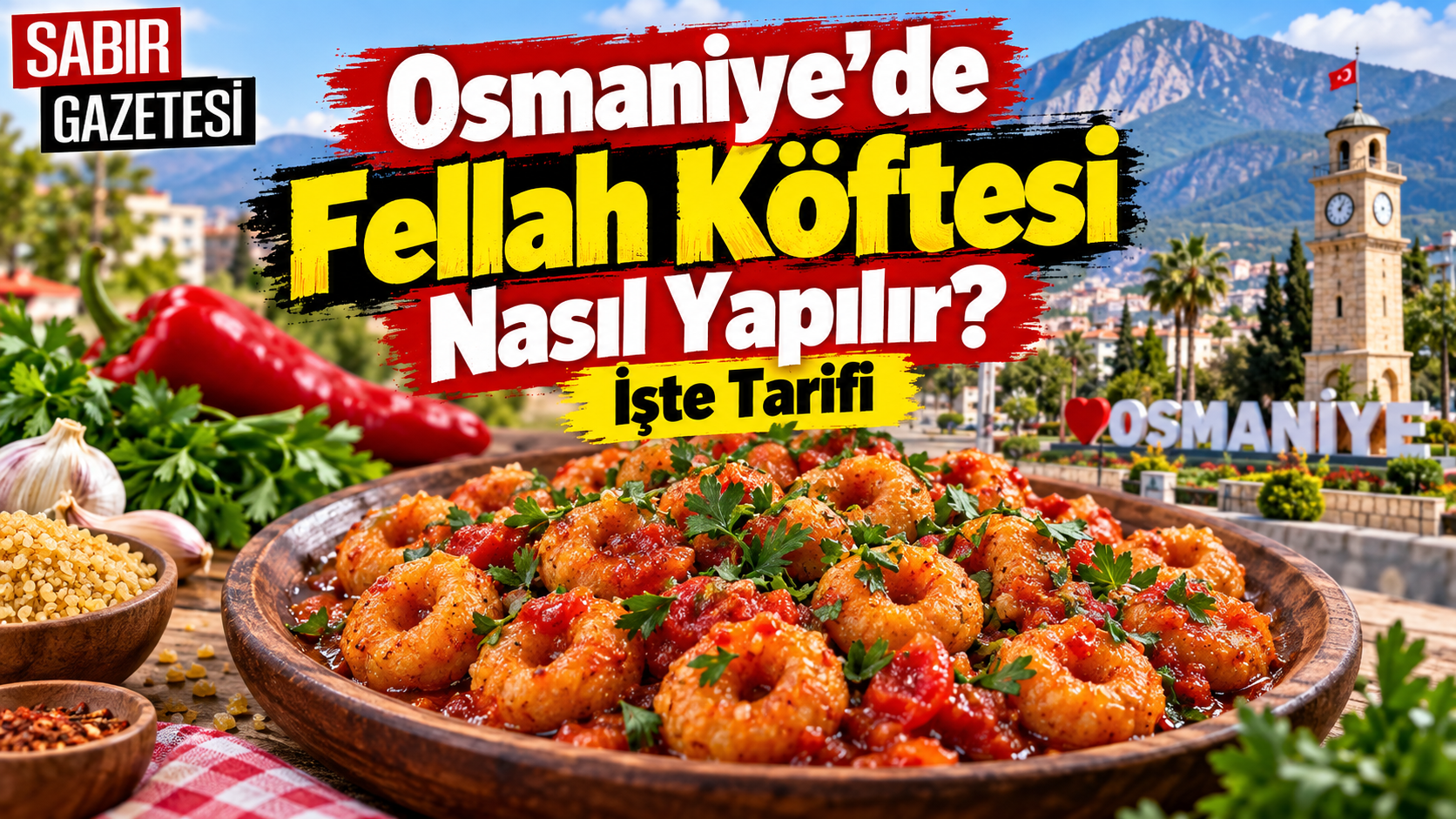 Osmaniye’de Fellah Köftesi Nasıl Yapılır İşte Tarifi ?