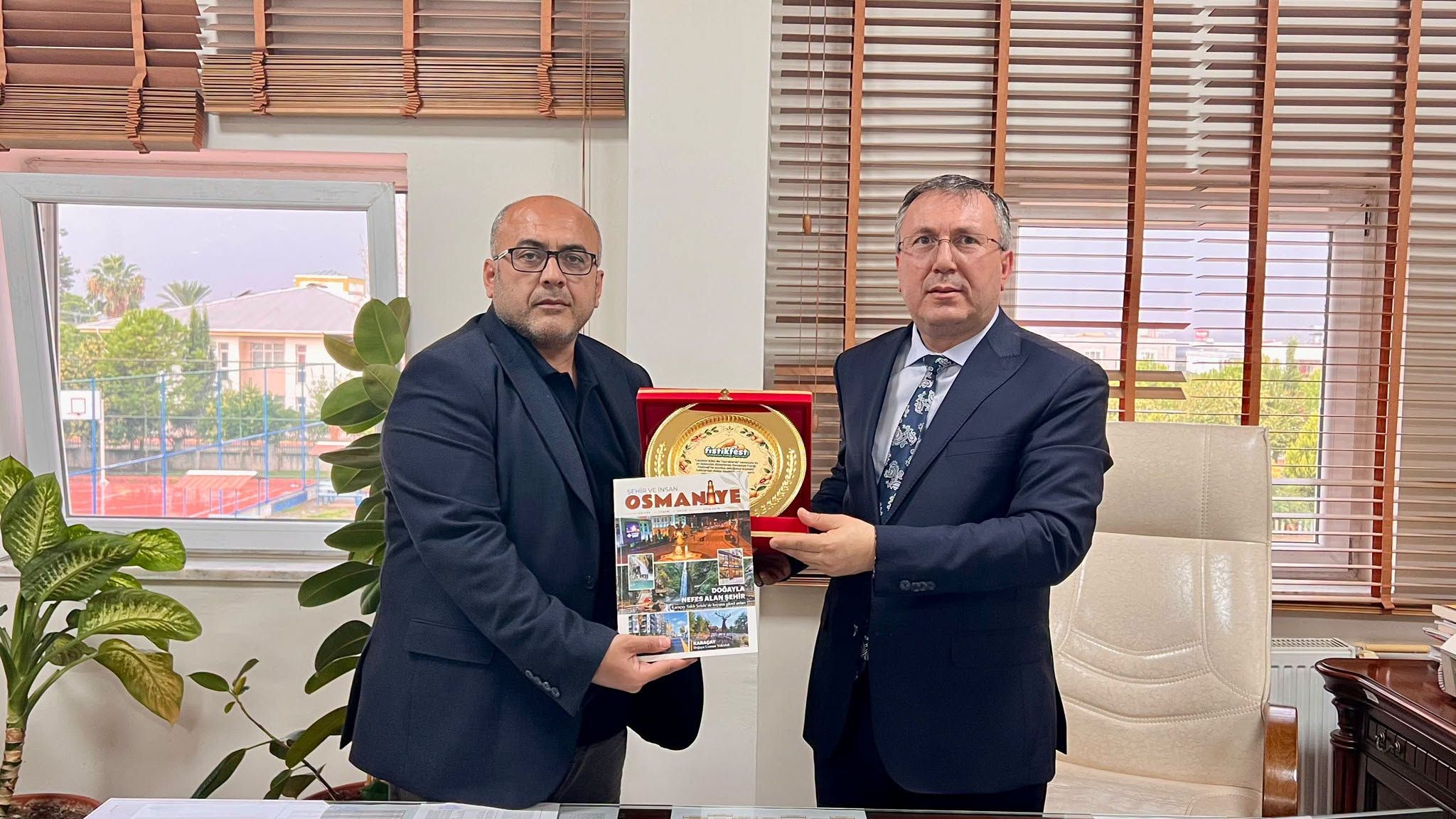 Osmaniye'de Fıstıkfest'e Destek Verenlere Plaket6