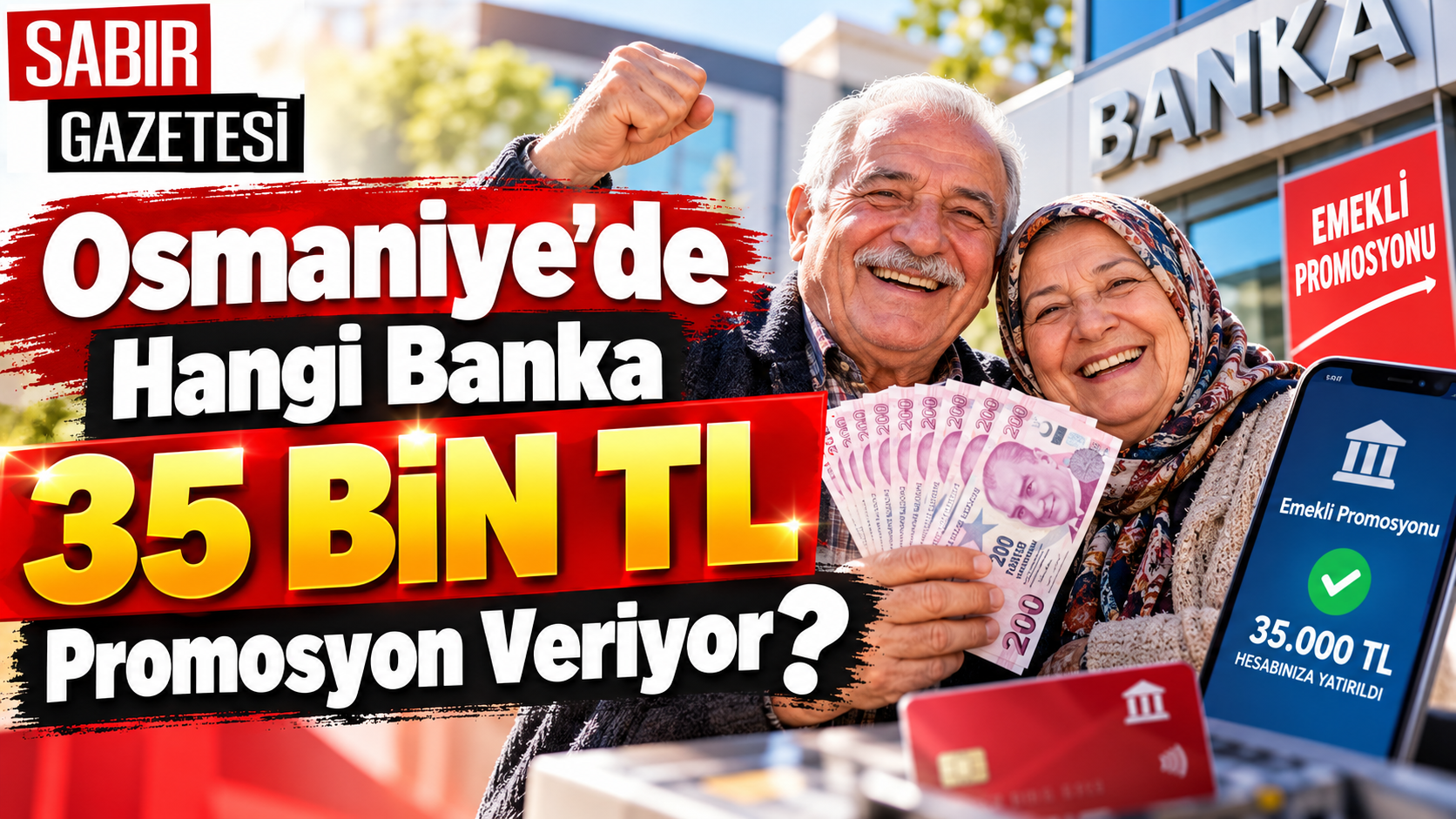 Osmaniye'de Hangi Banka 35 Bin TL Promosyon Veriyor?
