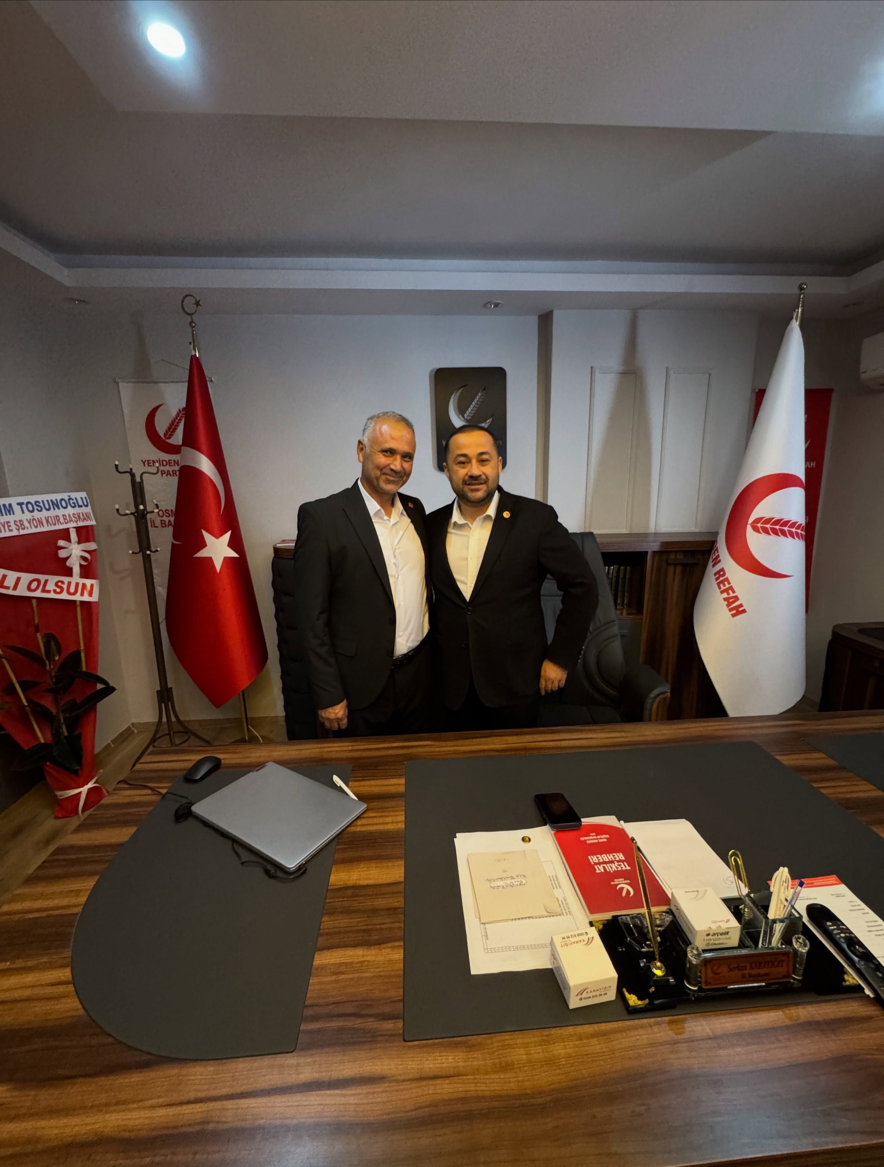 Osmaniye'de Hüseyin Köse Yeniden Refah Partisi'ne Katıldı2