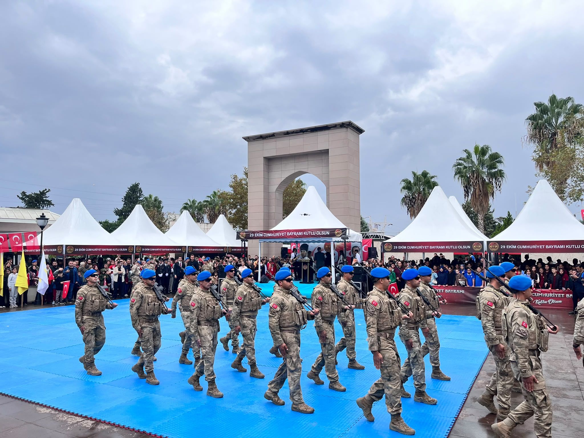 Osmaniye’de Jandarma Özel Harekât Gösterisi Nefes Kesti (1)
