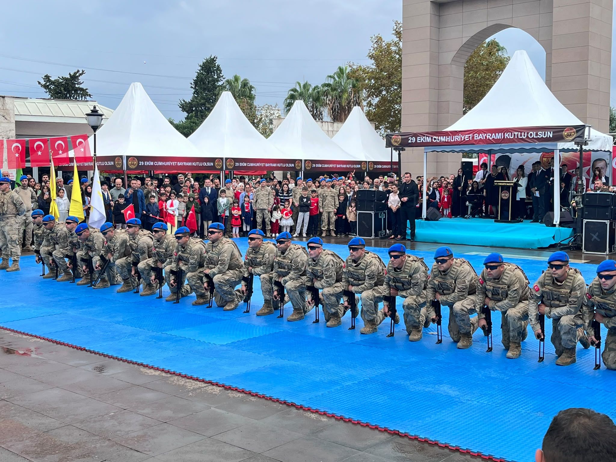 Osmaniye’de Jandarma Özel Harekât Gösterisi Nefes Kesti (2)