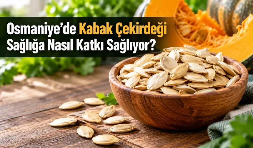 Osmaniye’de Kabak Çekirdeği Sağlığa Nasıl Katkı Sağlıyor?