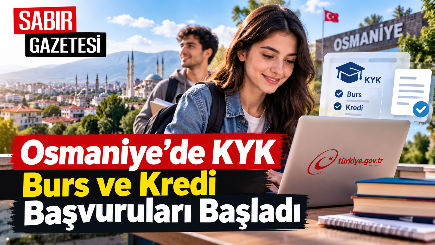 Osmaniye’de KYK Burs ve Kredi Başvuruları Başladı