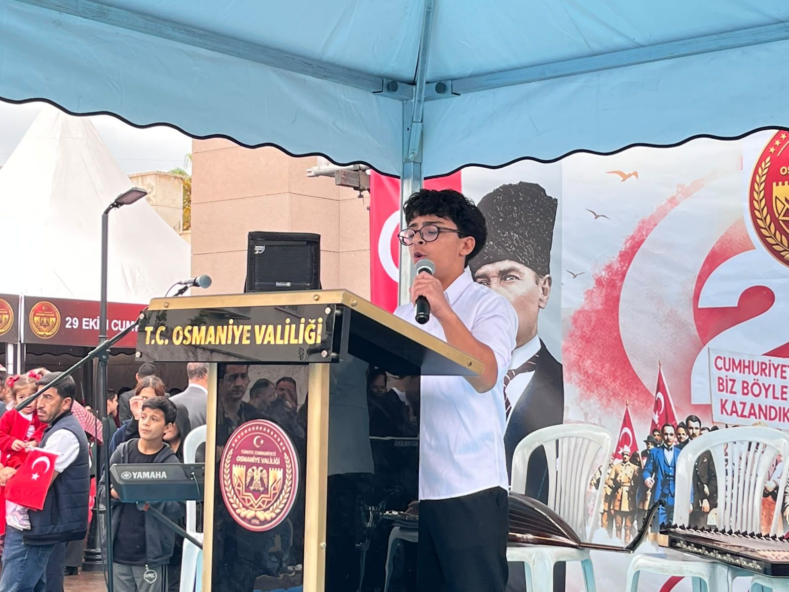 Osmaniye’de Miniklerin Cumhuriyet Gösterisi İlgi Gördü (5)