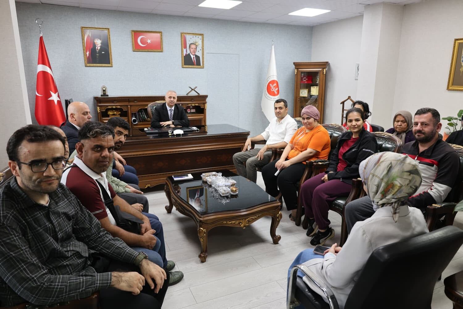 Osmaniye’de Müftü Taşcı’ya Din Görevlileri Haftası Ziyareti