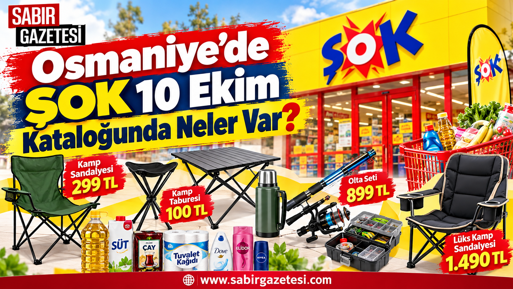 Osmaniye’de ŞOK 10 Ekim Kataloğunda Neler Var?