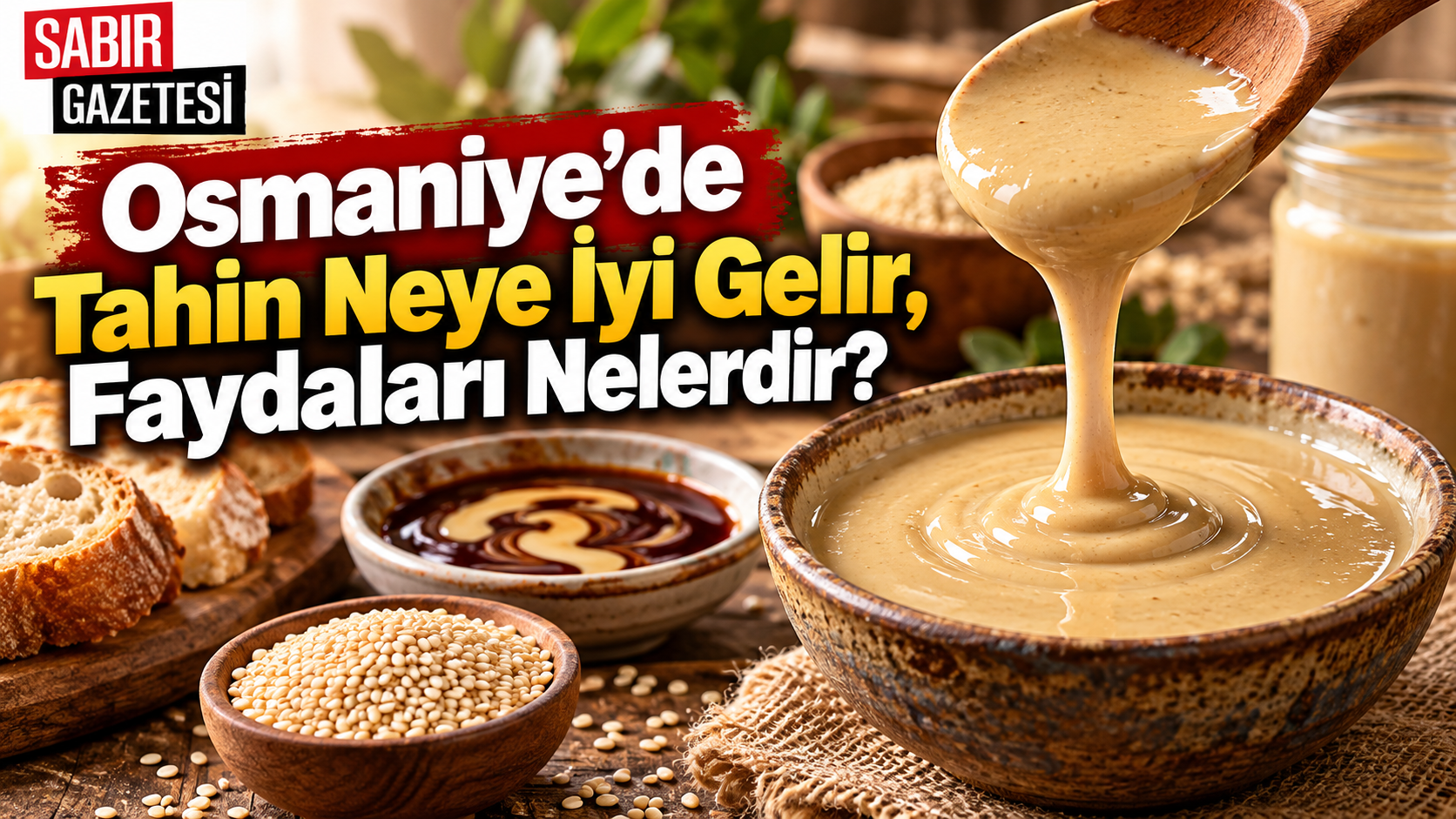 Osmaniye’de Tahin Neye İyi Gelir Faydaları Nelerdir?