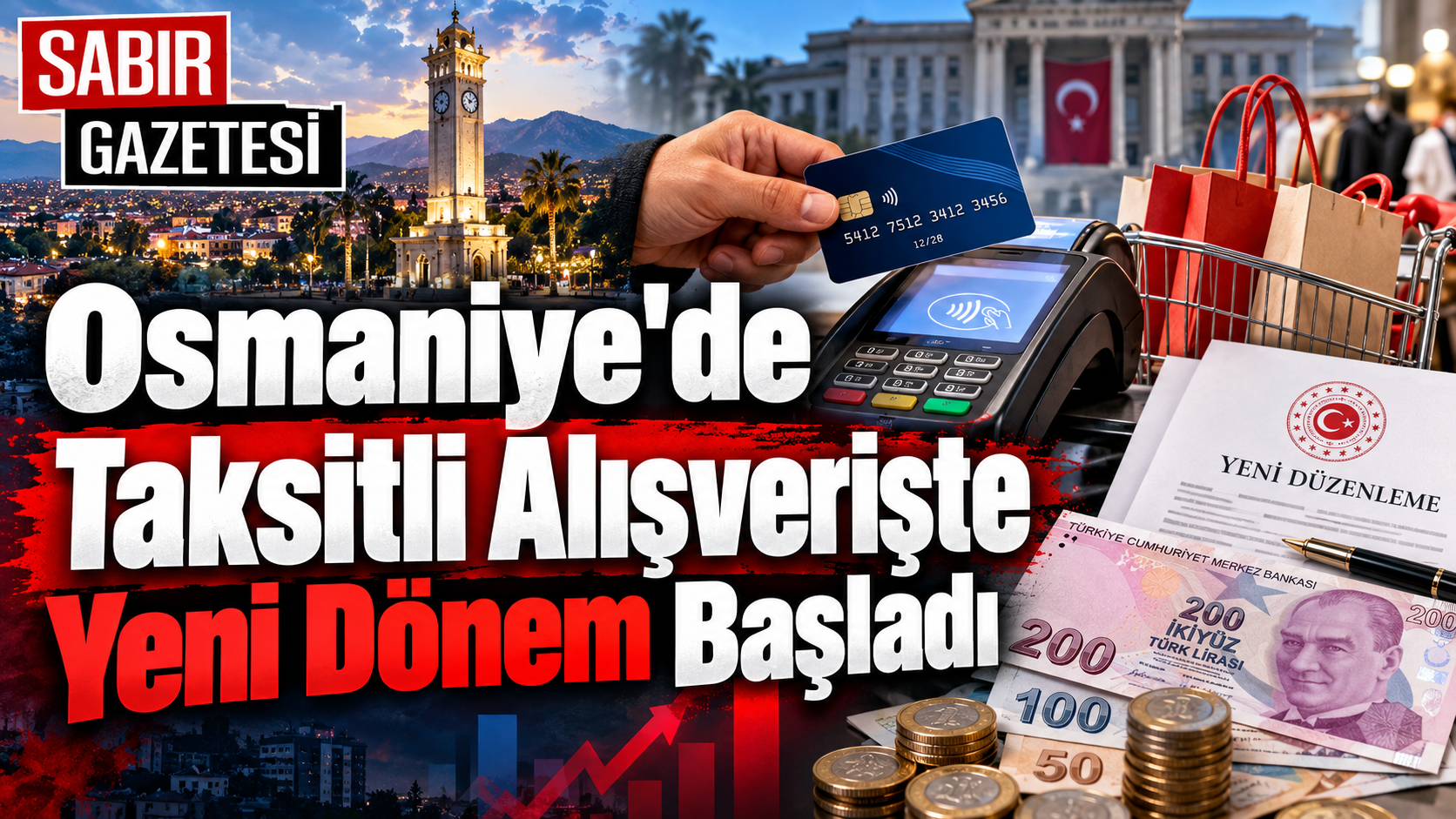 Osmaniye'de Taksitli Alışverişte Yeni Dönem Başladı
