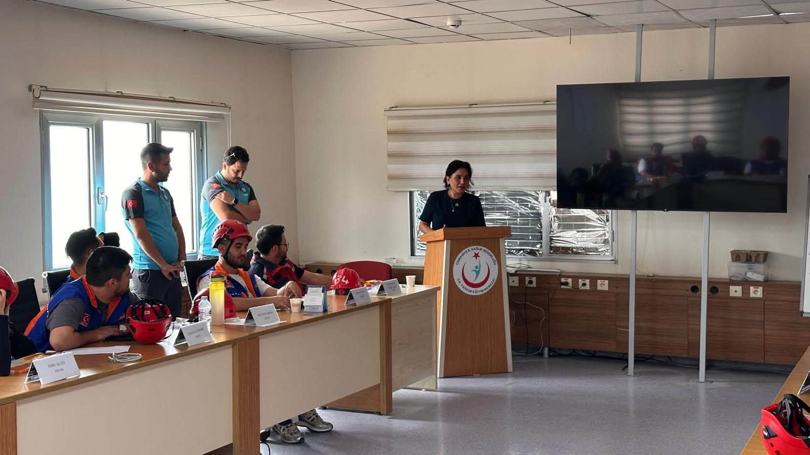 Osmaniye’de Umke Personeline Afet Ve Acil Durum Eğitimi4