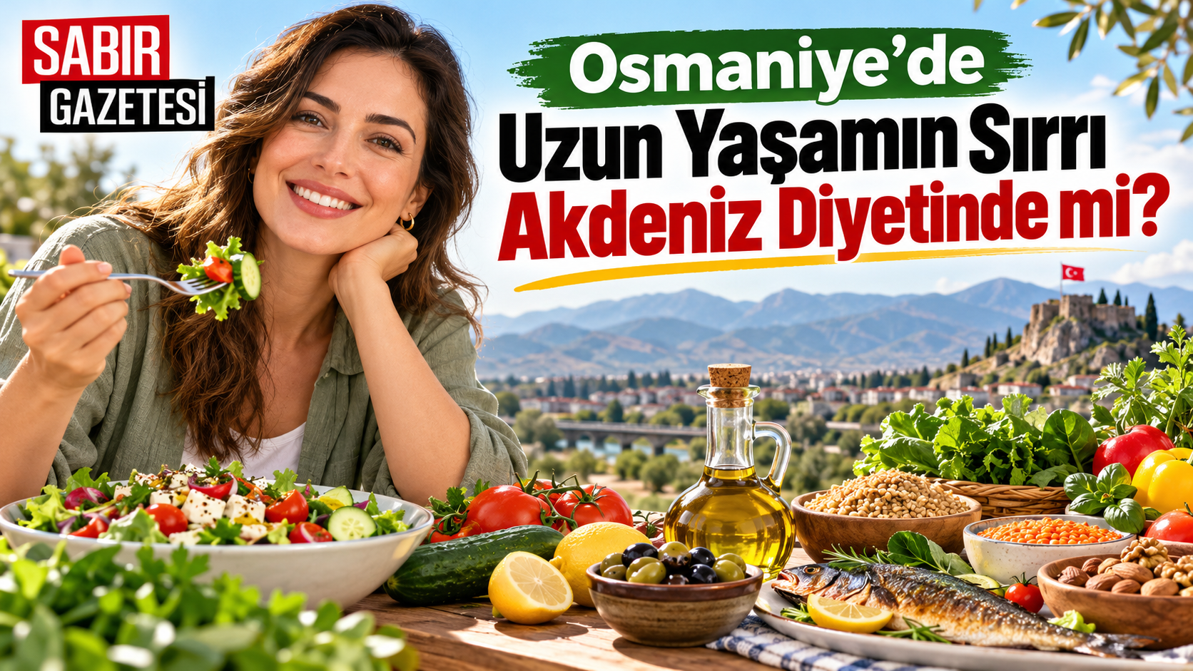 Osmaniye’de Uzun Yaşamın Sırrı Akdeniz Diyetinde mi?