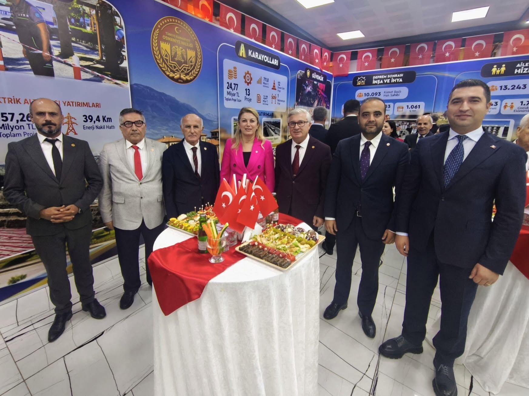 Osmaniye’de Yeni̇ Parti İl Başkanı Avni Güvel Resepsiyonda