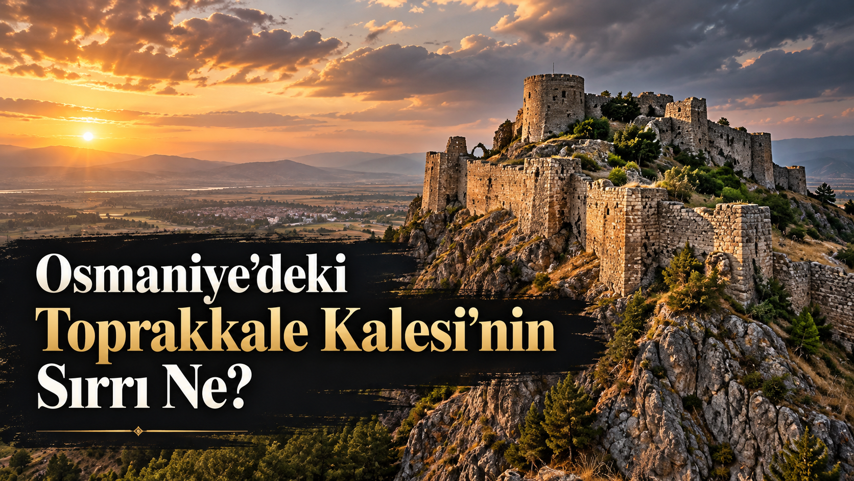 Osmaniye’deki Toprakkale Kalesi’nin Sırrı Ne?