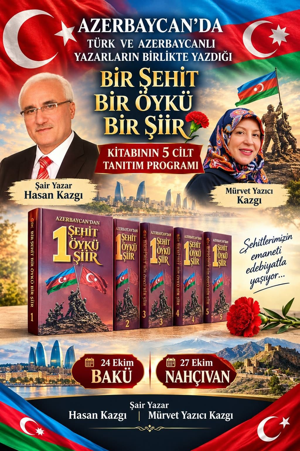 Osmaniyeli Hasan Kazgı'dan Azerbaycan Şehitlerine Vefa-1