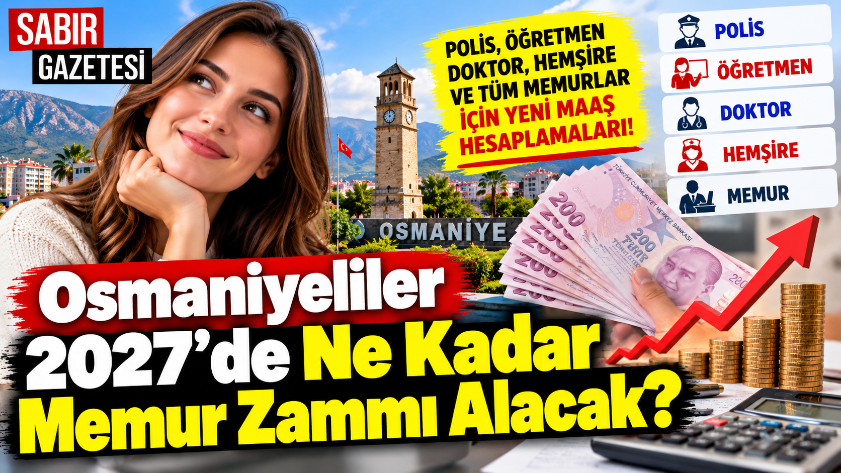 Osmaniyeliler 2027'de Ne Kadar Memur Zammı Alacak?