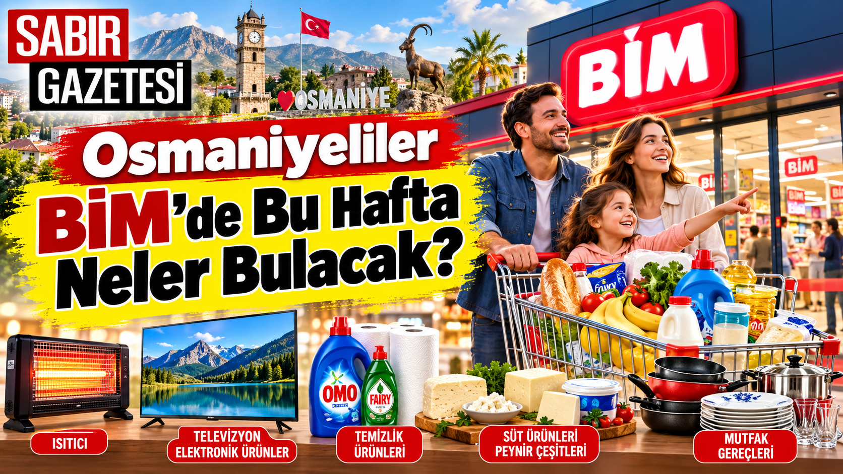 Osmaniyeliler BİM'de Bu Hafta Neler Bulacak?