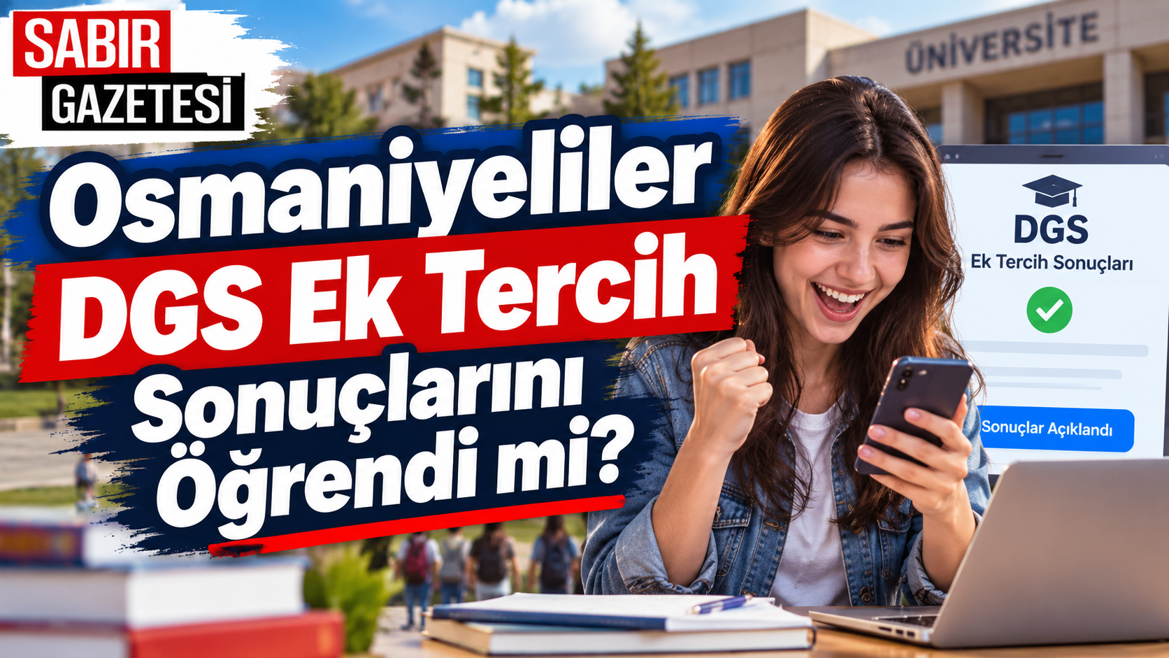 Osmaniyeliler DGS Ek Tercih Sonuçlarını Öğrendi mi?