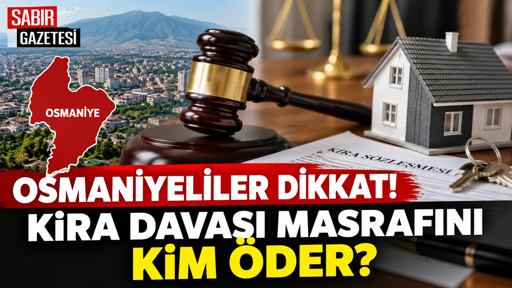 Osmaniyeliler Dikkat Kira Davası Masrafını Kim Öder?