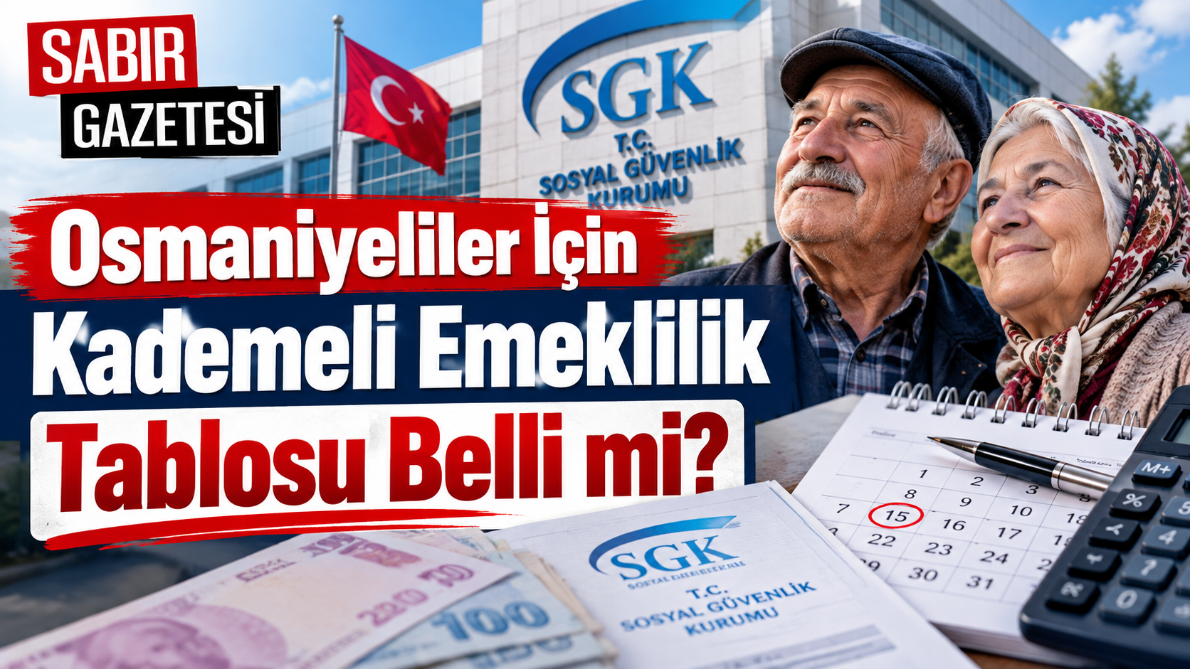 Osmaniyeliler İçin Kademeli Emeklilik Tablosu Belli mi?