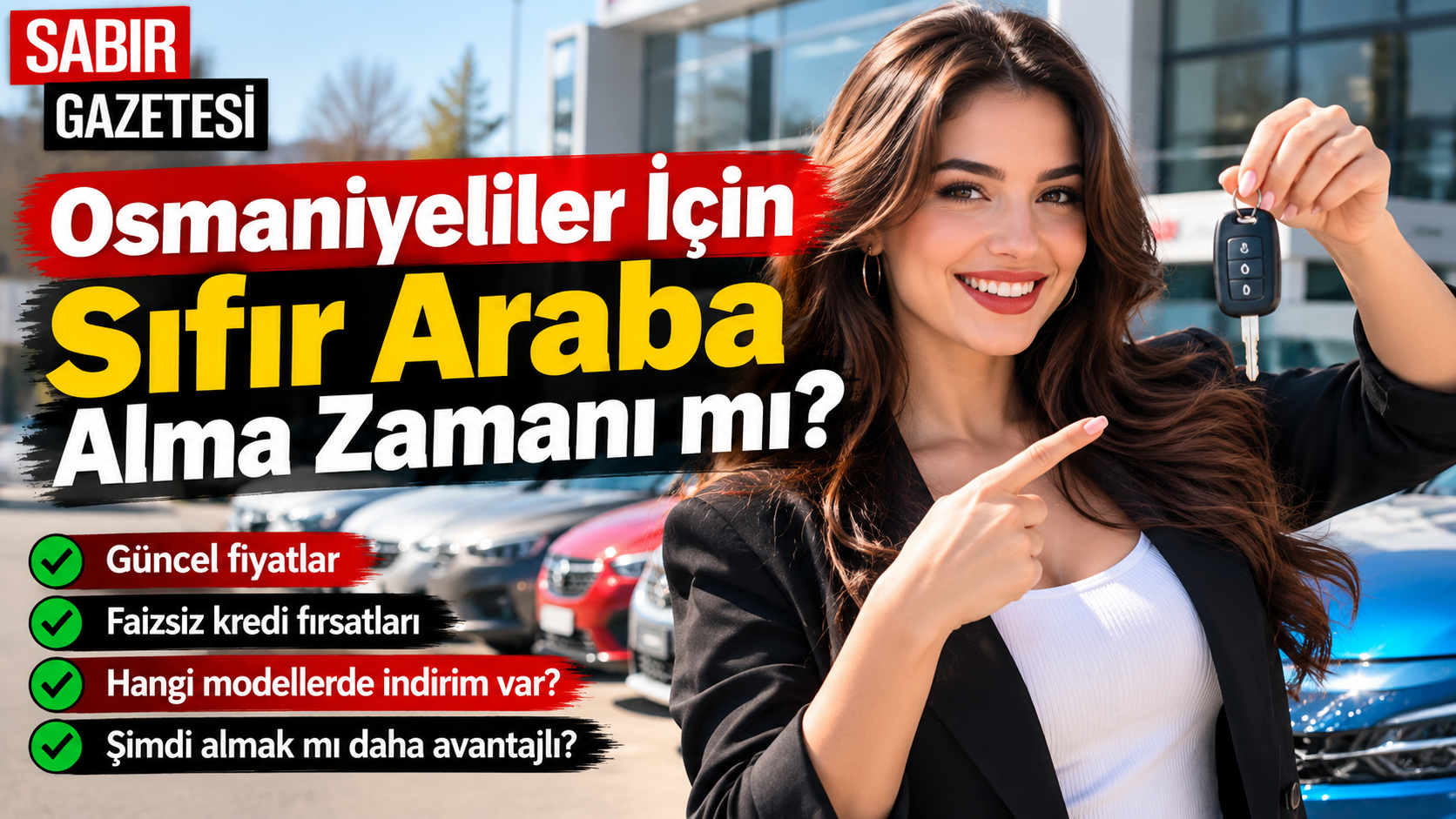 Osmaniyeliler İçin Sıfır Araba Alma Zamanı mı?