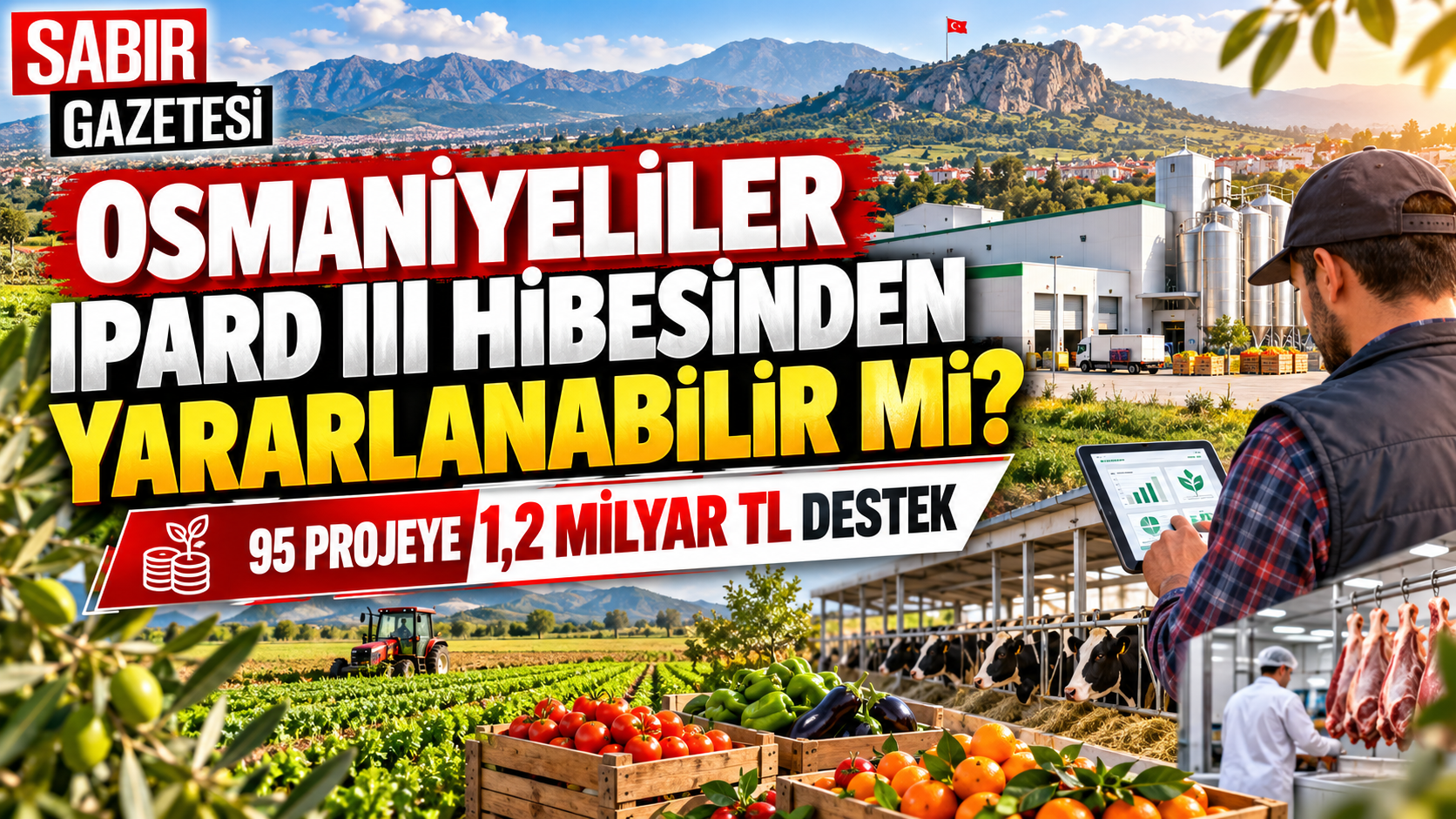Osmaniyeliler IPARD III Hibesinden Yararlanabilir mi?
