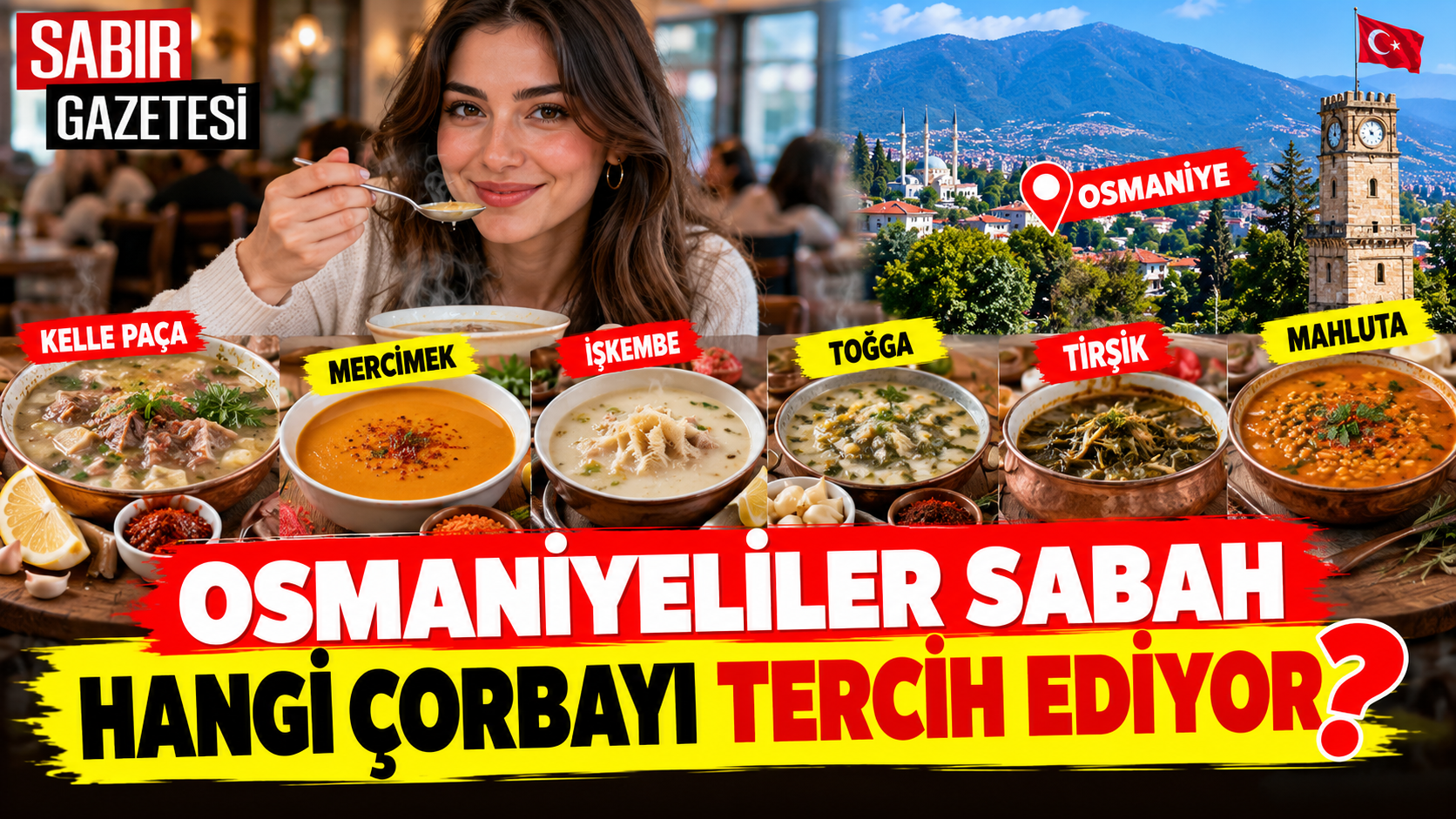 Osmaniyeliler Sabah Hangi Çorbayı Tercih Ediyor?