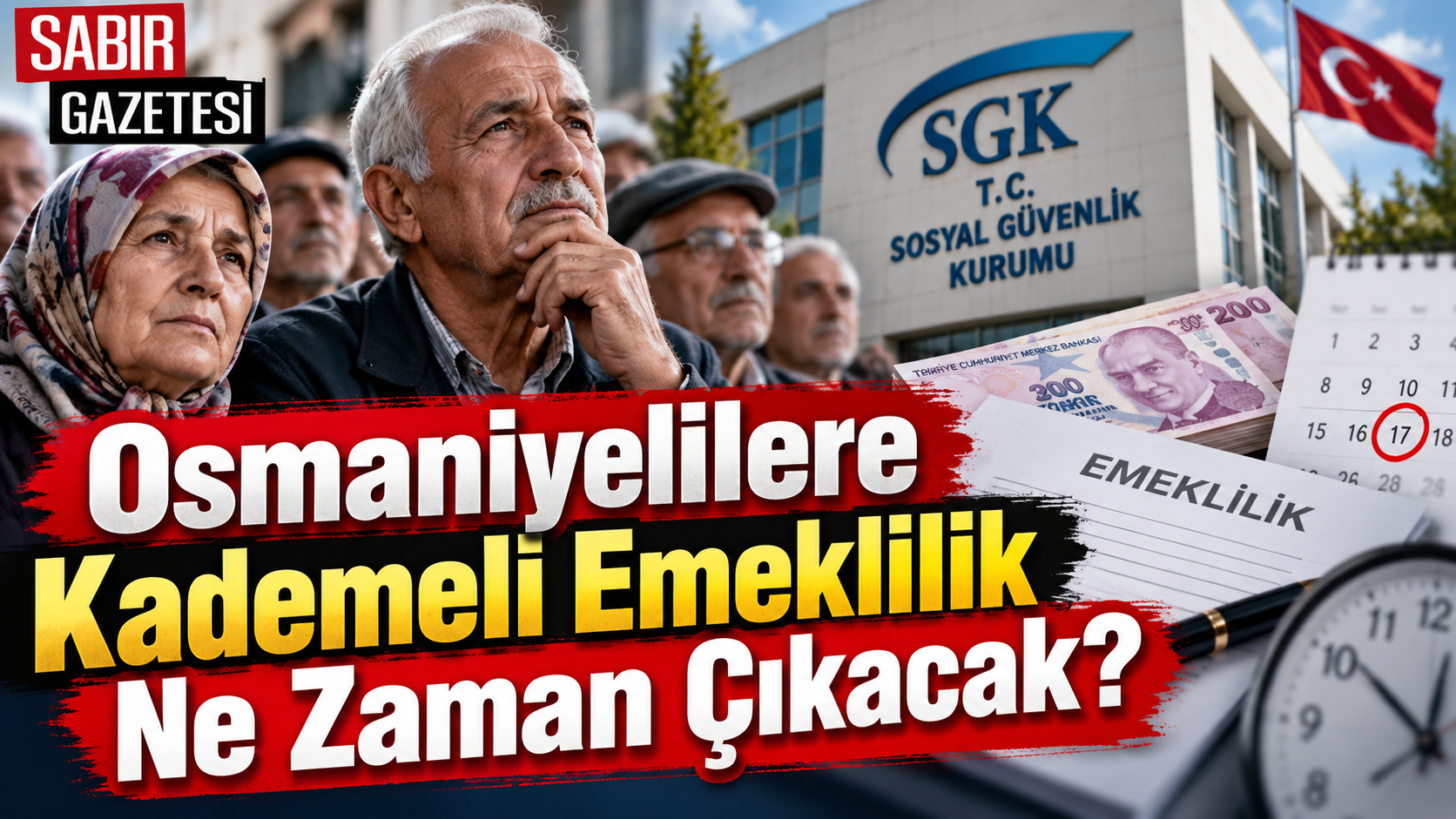 Osmaniyelilere Kademeli Emeklilik Ne Zaman Çıkacak?