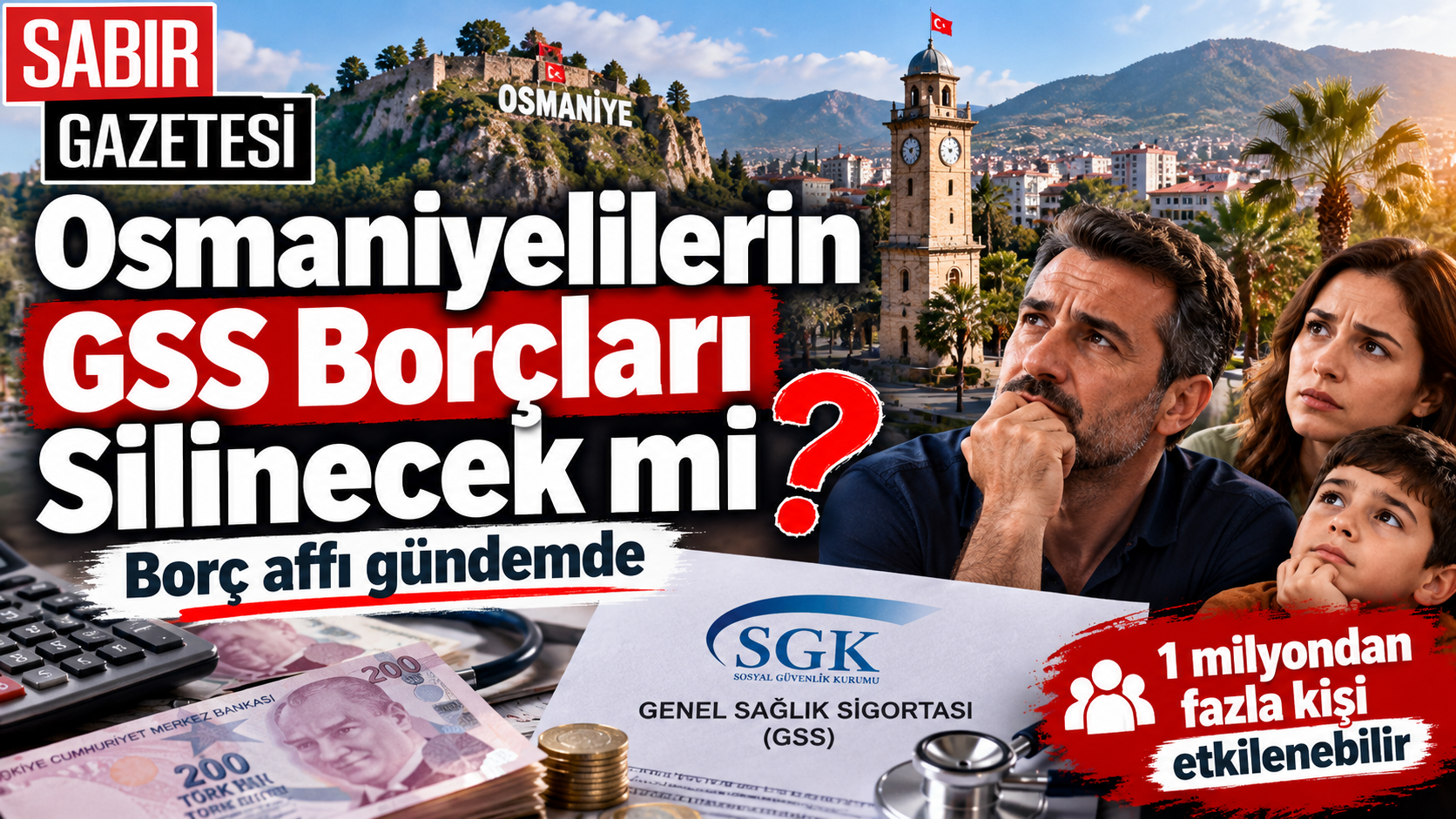Osmaniyelilerin GSS Borçları Silinecek mi?