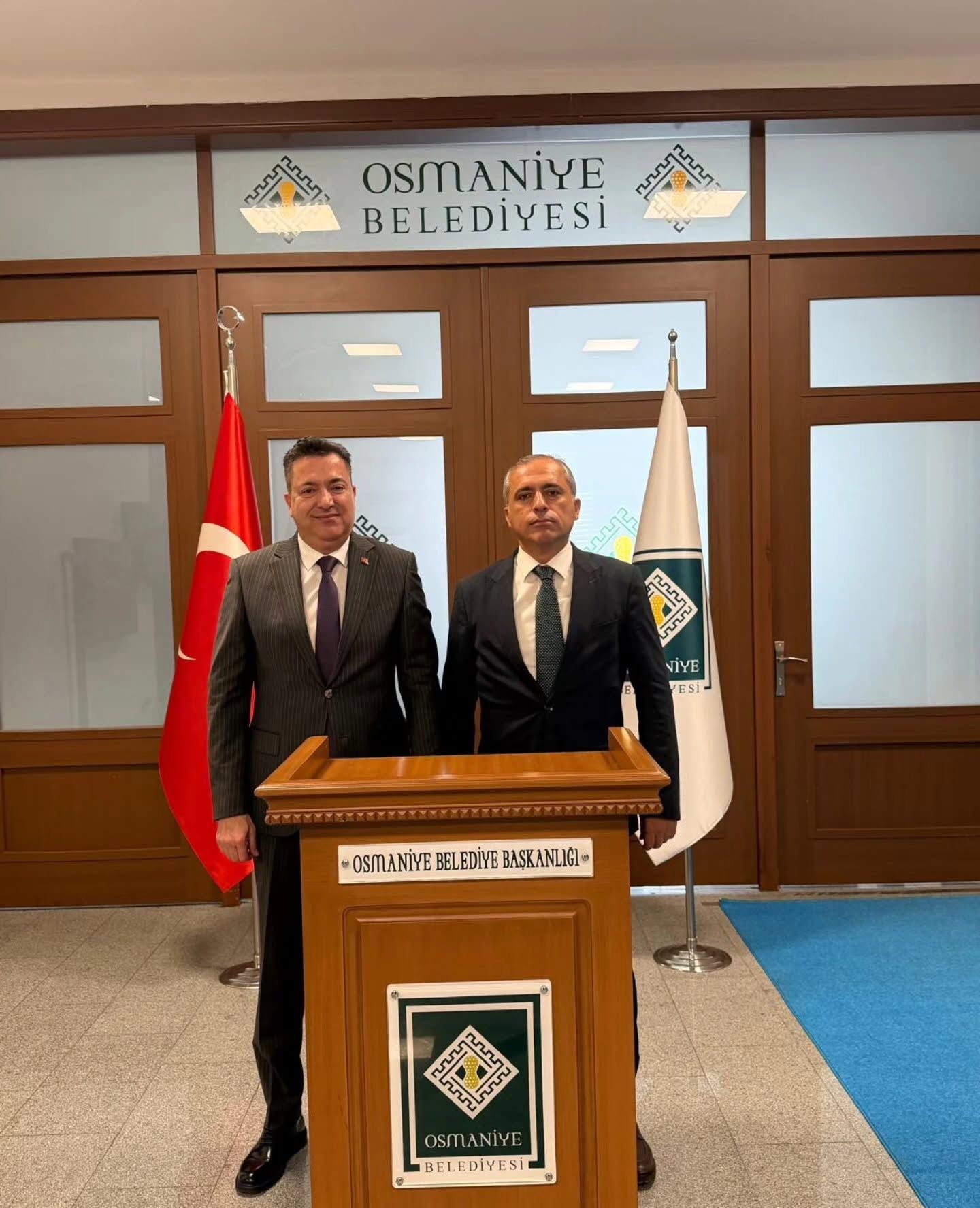 Rektör Uzun’dan Başkan Çenet’e Taziye Ziyareti